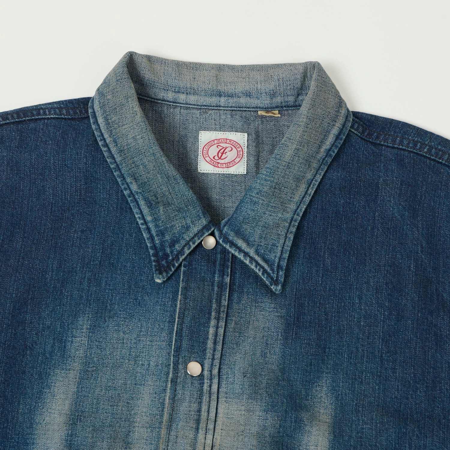 Sporty Style suitable for exercise Full Count 2038 Hollywood Dude Denim Jacket - Heavy Wash