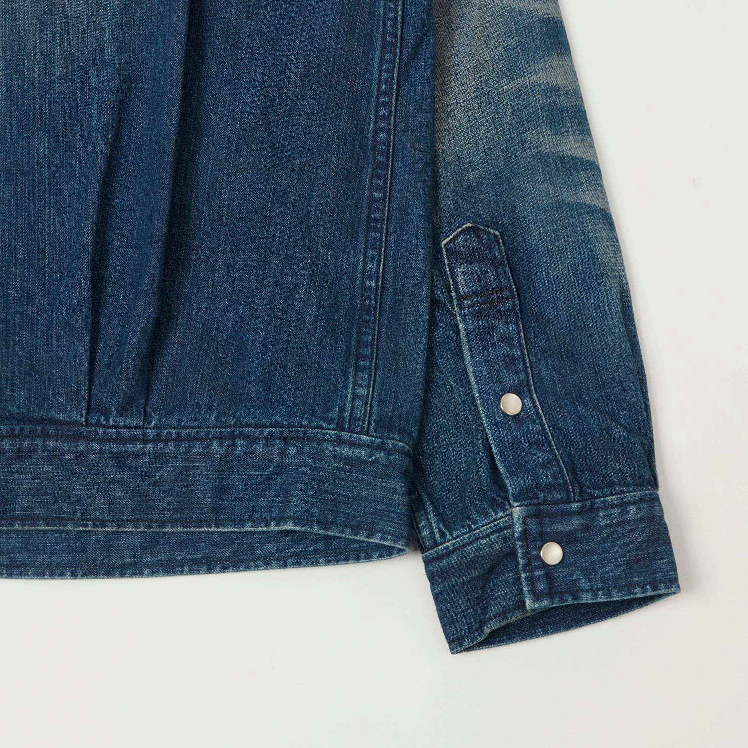 Assignment Full Count 2038 Hollywood Dude Denim Jacket - Heavy Wash