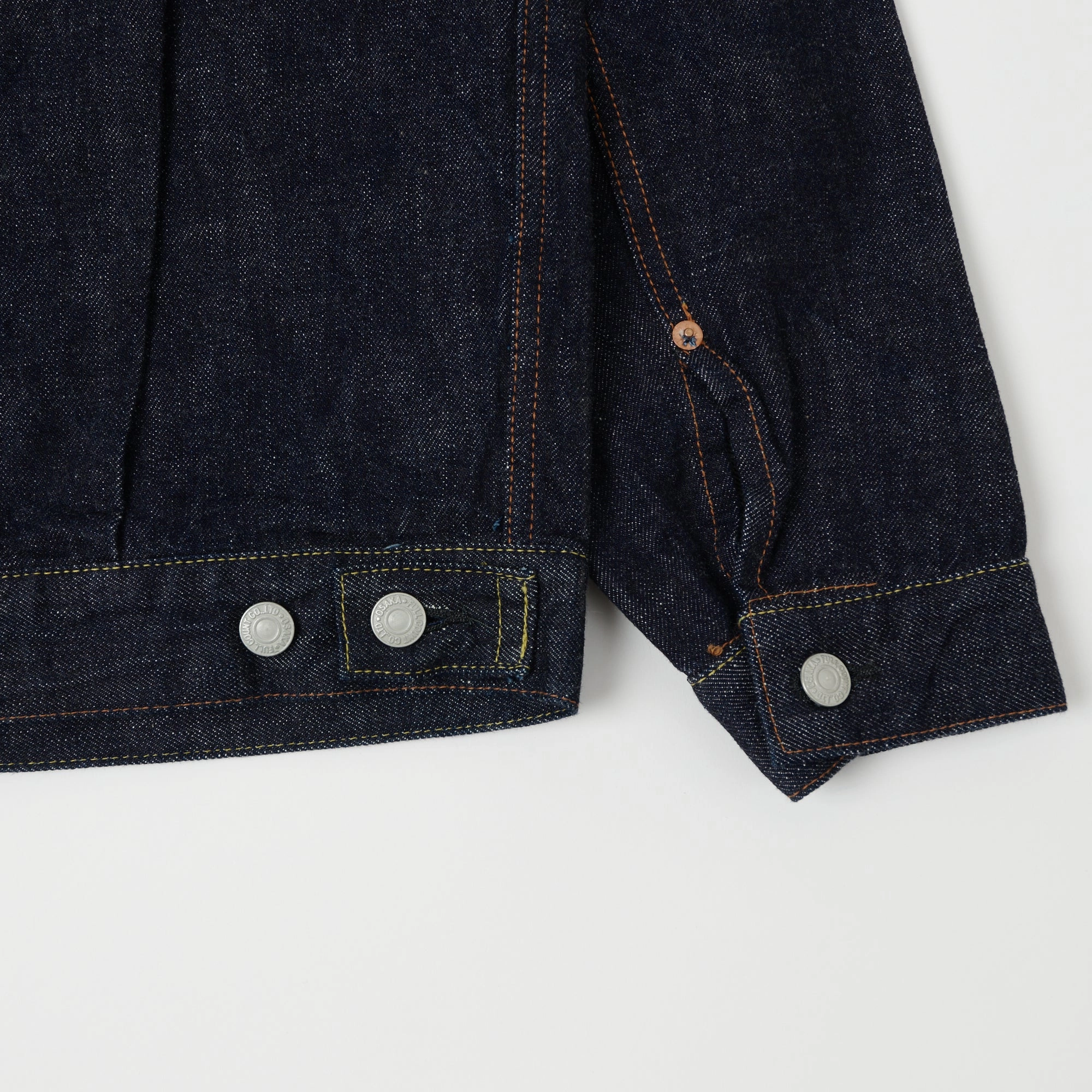 Full Count 2102 13.75oz Type II Denim Jacket - One Wash Dry Touch