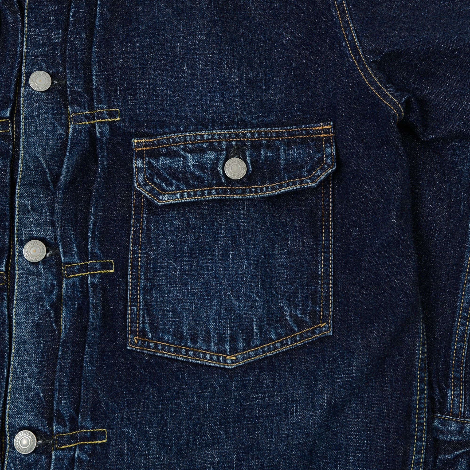 birthday celebration Display Full Count 2107 13.75oz Type I Denim Jacket - 'Half Way There' Wash