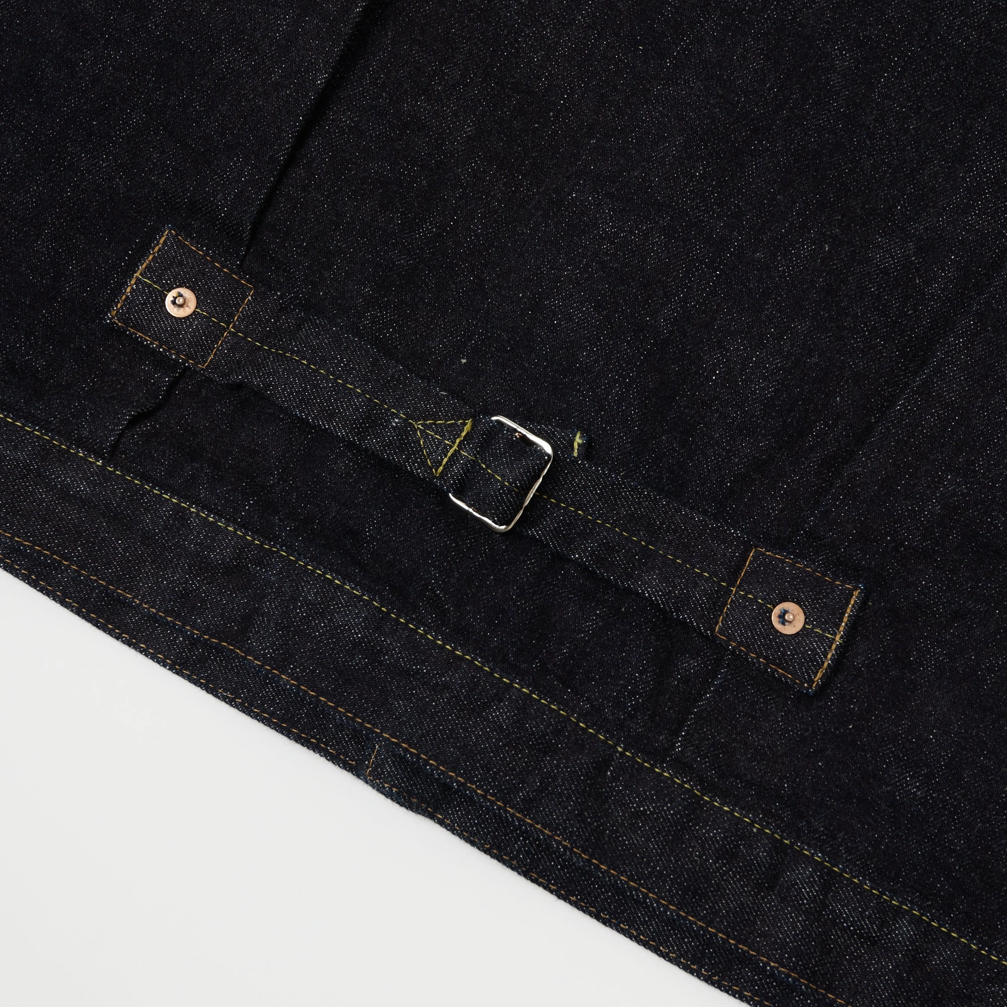 Full Count 2107XX 15.5oz Type I Denim Jacket - One Wash Quick Release Buckles suburban residents