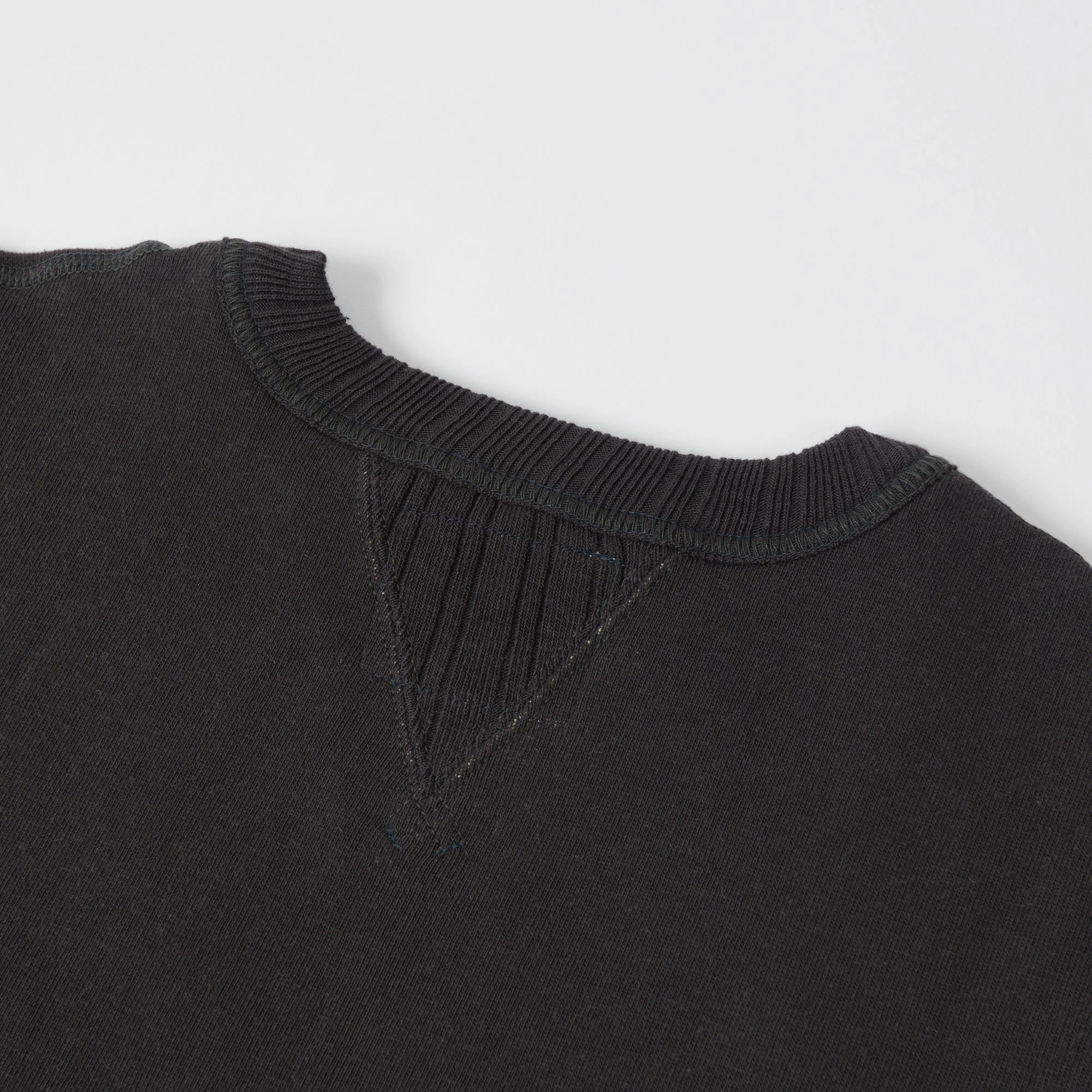 Comfortable Layers Full Count 3741 'Mother Cotton' Sweatshirt - Ink Black