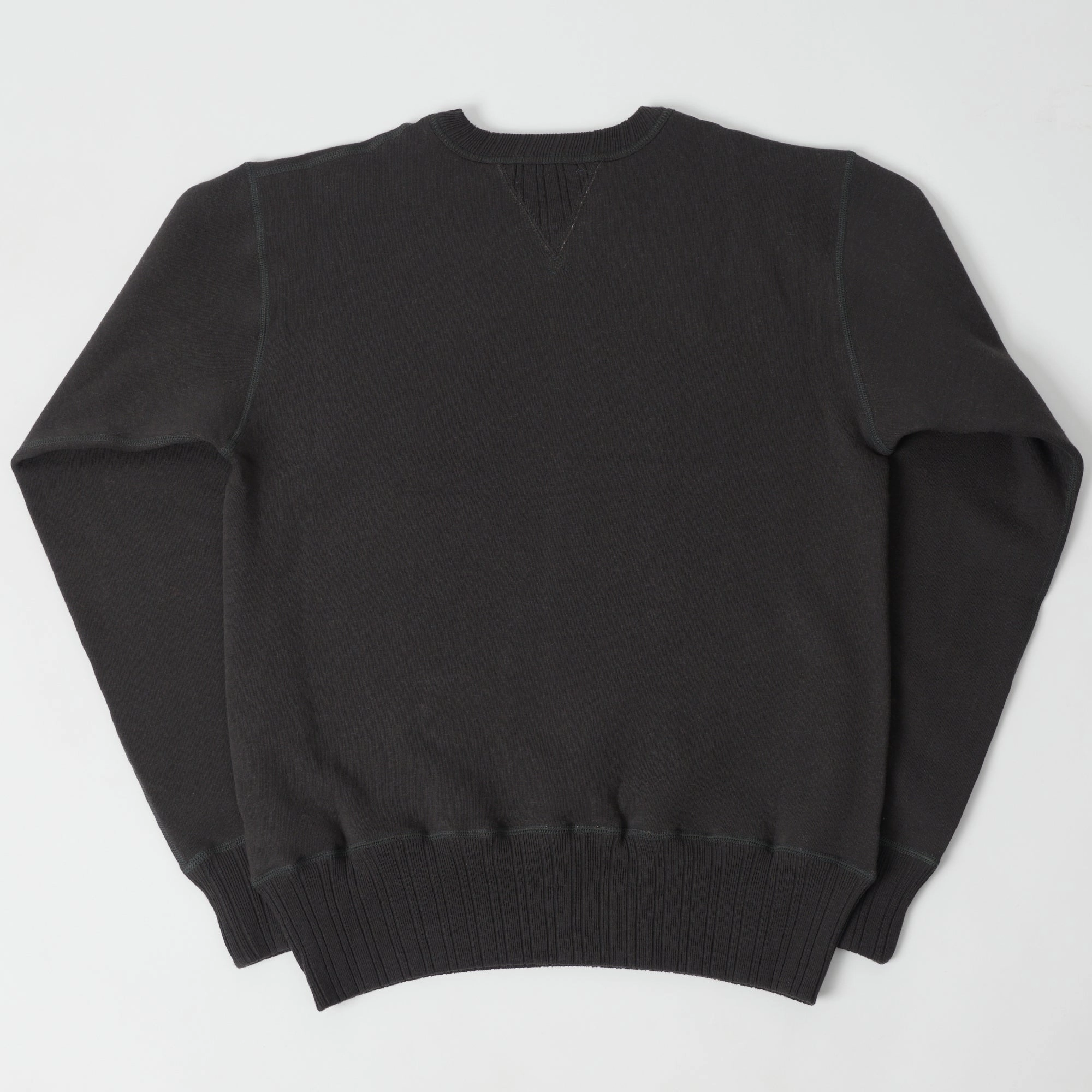 Full Count 3741 'Mother Cotton' Sweatshirt - Ink Black Layered Wear
