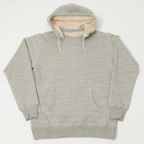 great for presents absorbent Full Count 3745 'Mother Cotton' Hoodie - Heather Grey