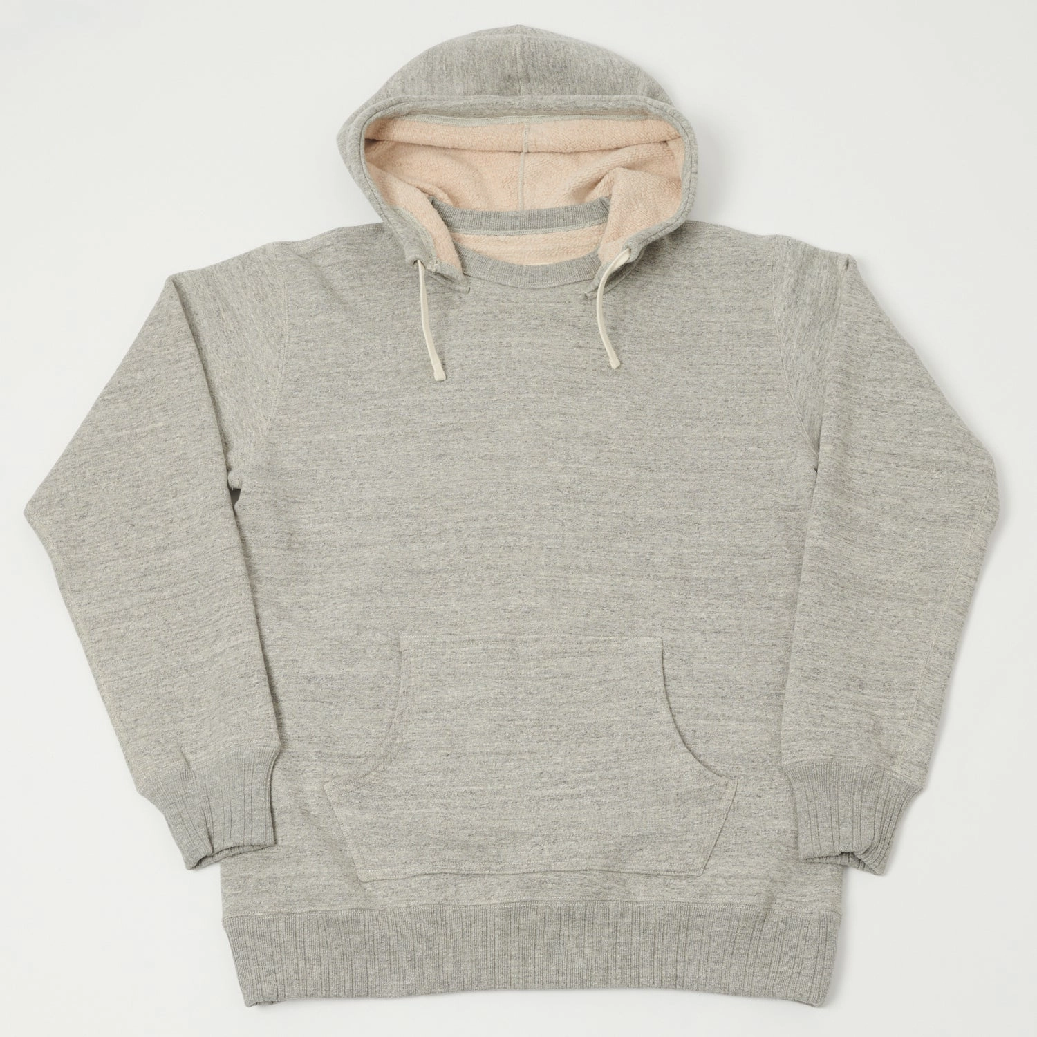 great for presents absorbent Full Count 3745 'Mother Cotton' Hoodie - Heather Grey