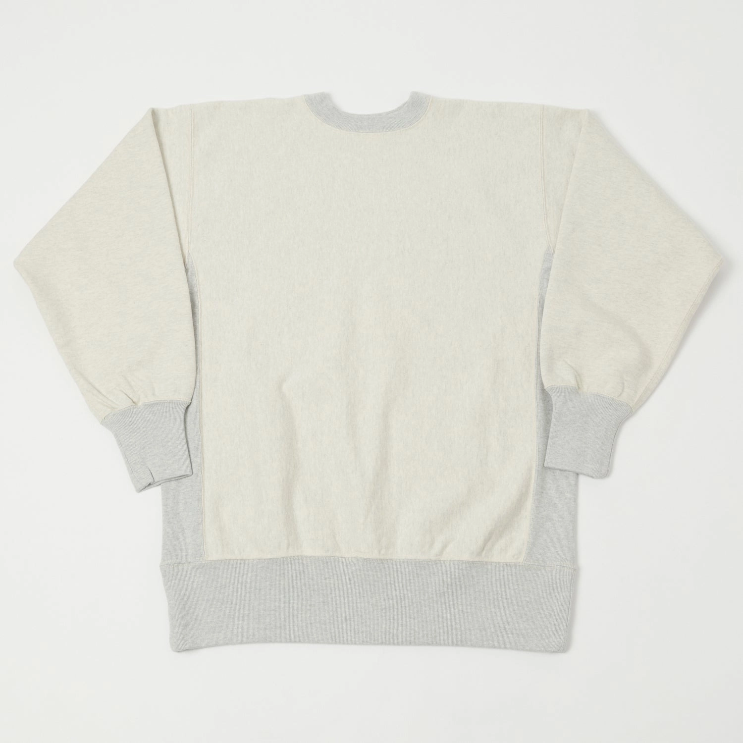 Full Count 3755 Heavyweight Crewneck Sweatshirt - Oatmeal product business casual suitability