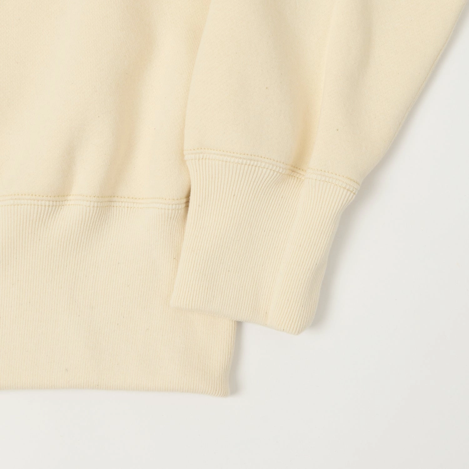 Full Count 3767 'Mother Cotton' Sweatshirt - Ecru product low end affordability