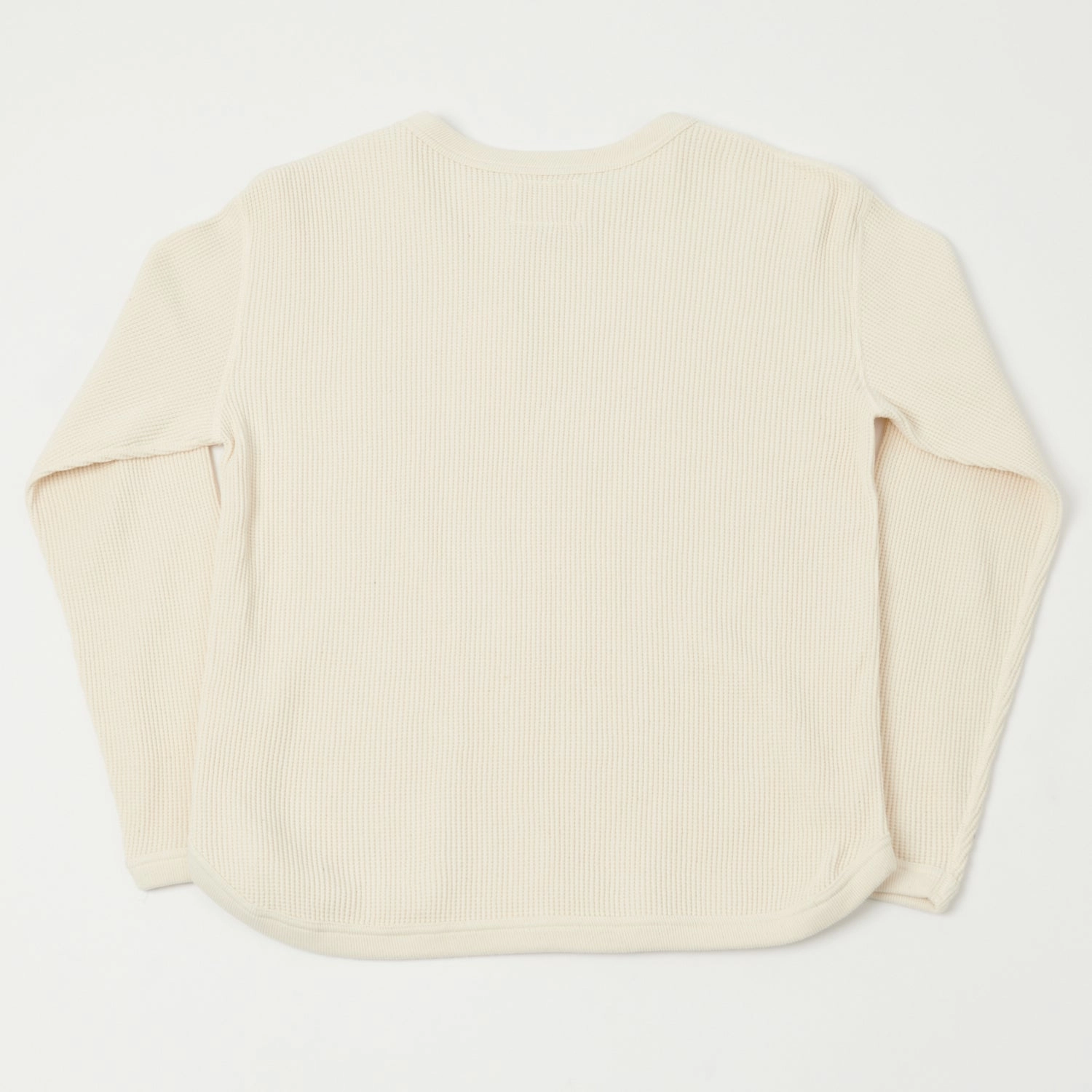 Full Count 5964 Heavyweight Waffle T-Shirt - Ecru Active Outfit Style budget-friendly