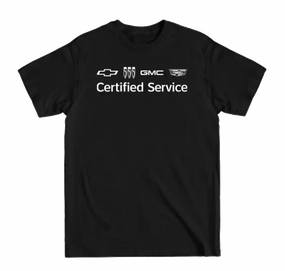 Cozy Design Fit Curved Hem General Motors Certified Service Unisex T-Shirt