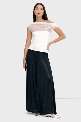 Urban Minimalism Georgia Metallic Pants