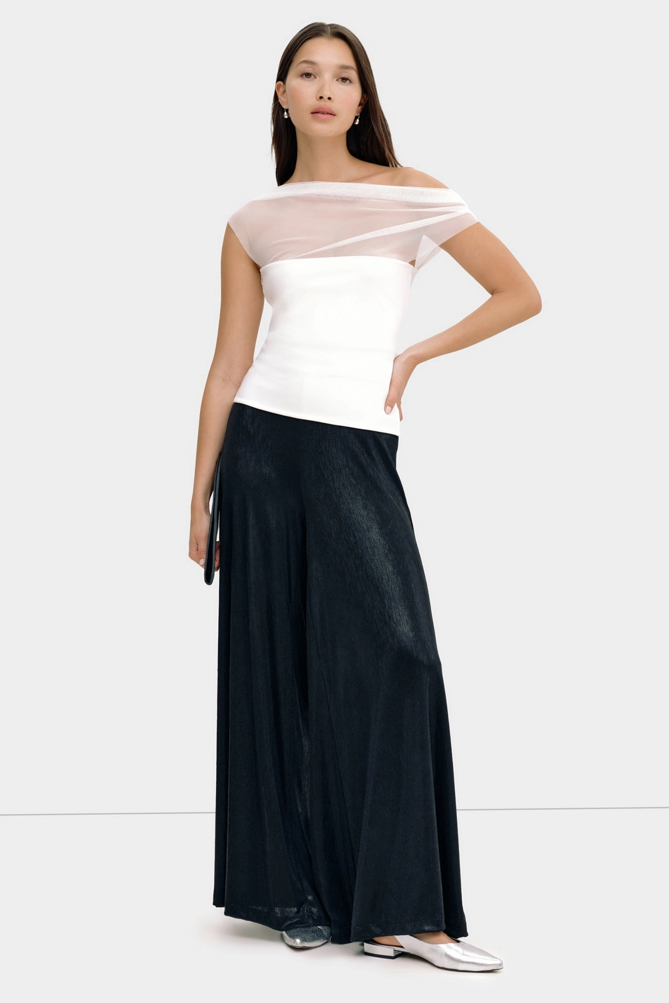 Dainty Finish Georgia Metallic Pants