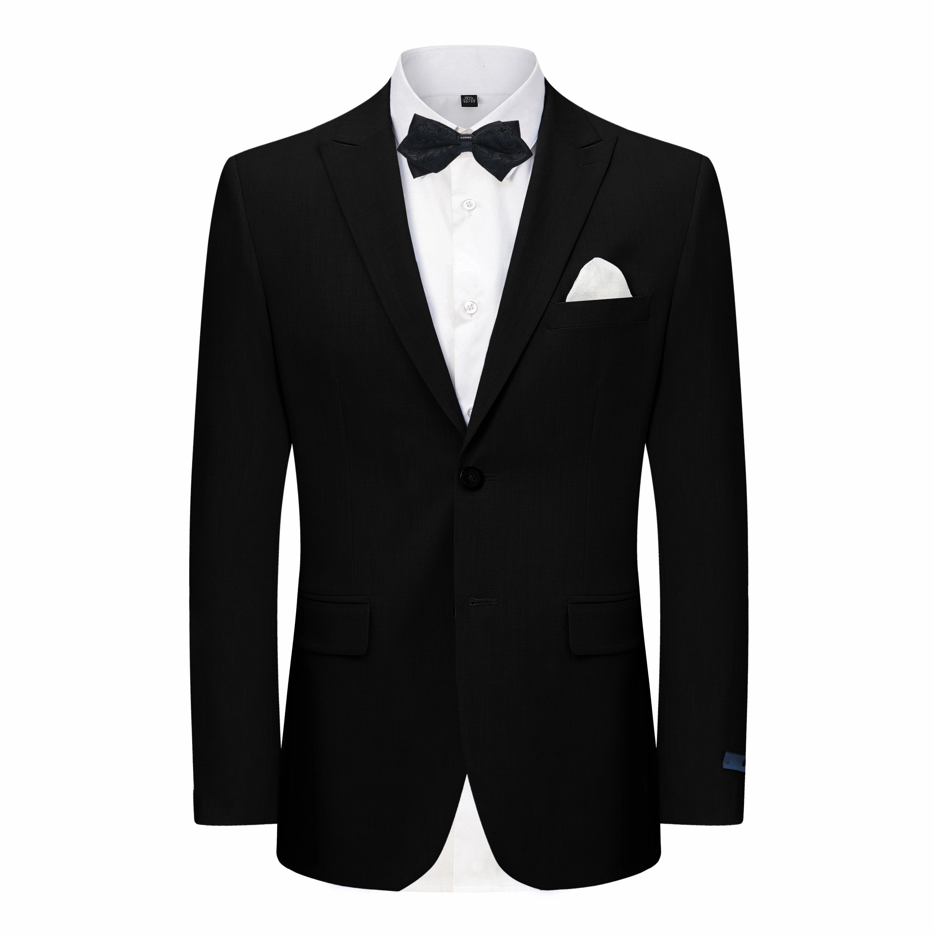 Classic Comfort Gino Vitale Men's 2-Piece Stretch Slim-Fit Suit