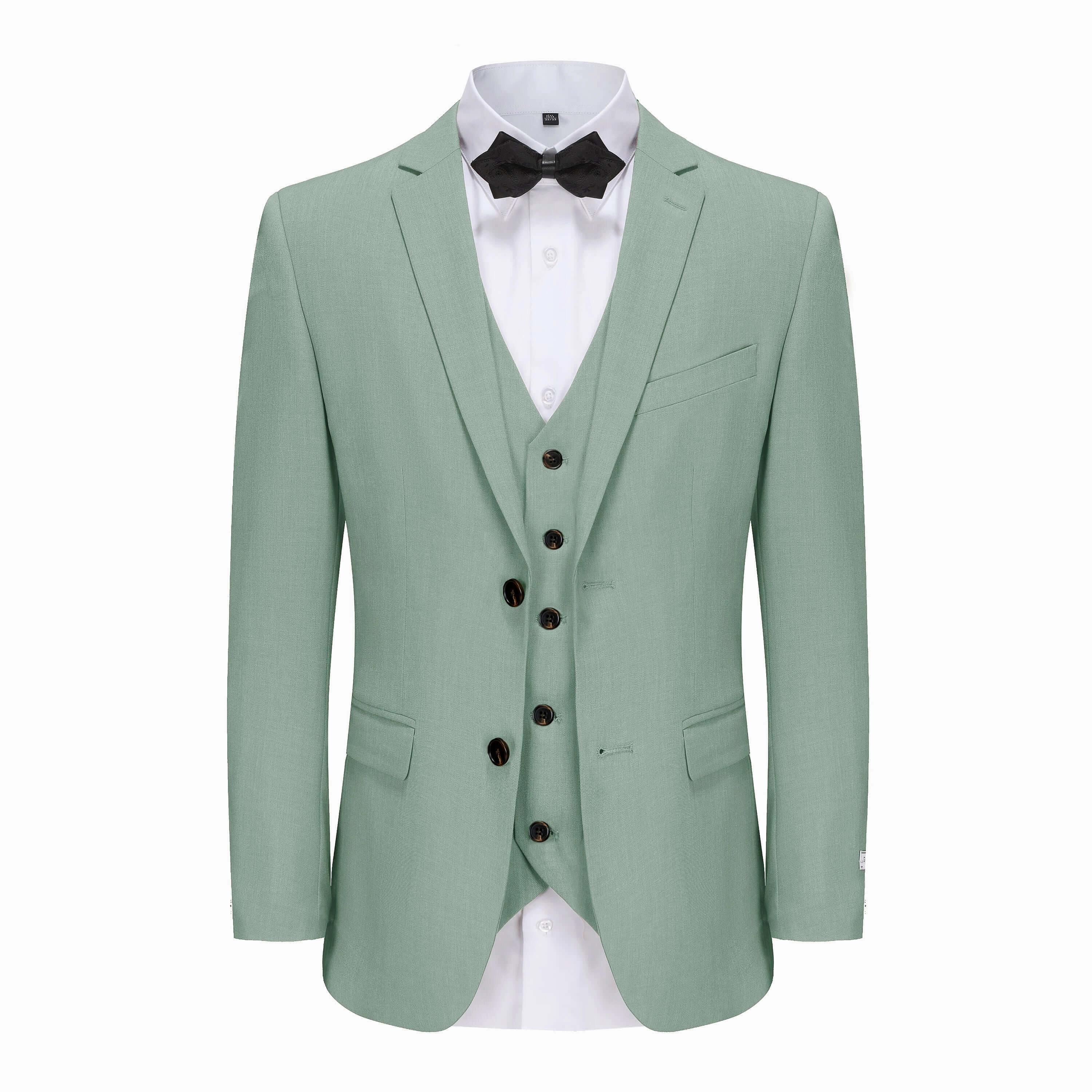 Gino Vitale Men's Skinny Fit 3-Piece Suit Refined Look Timeless Appeal