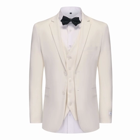 Gino Vitale Men's Skinny Fit 3-Piece Suit Sophisticated Look