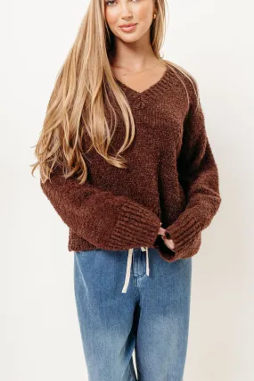Chill Proof Glen Sweater in Brown