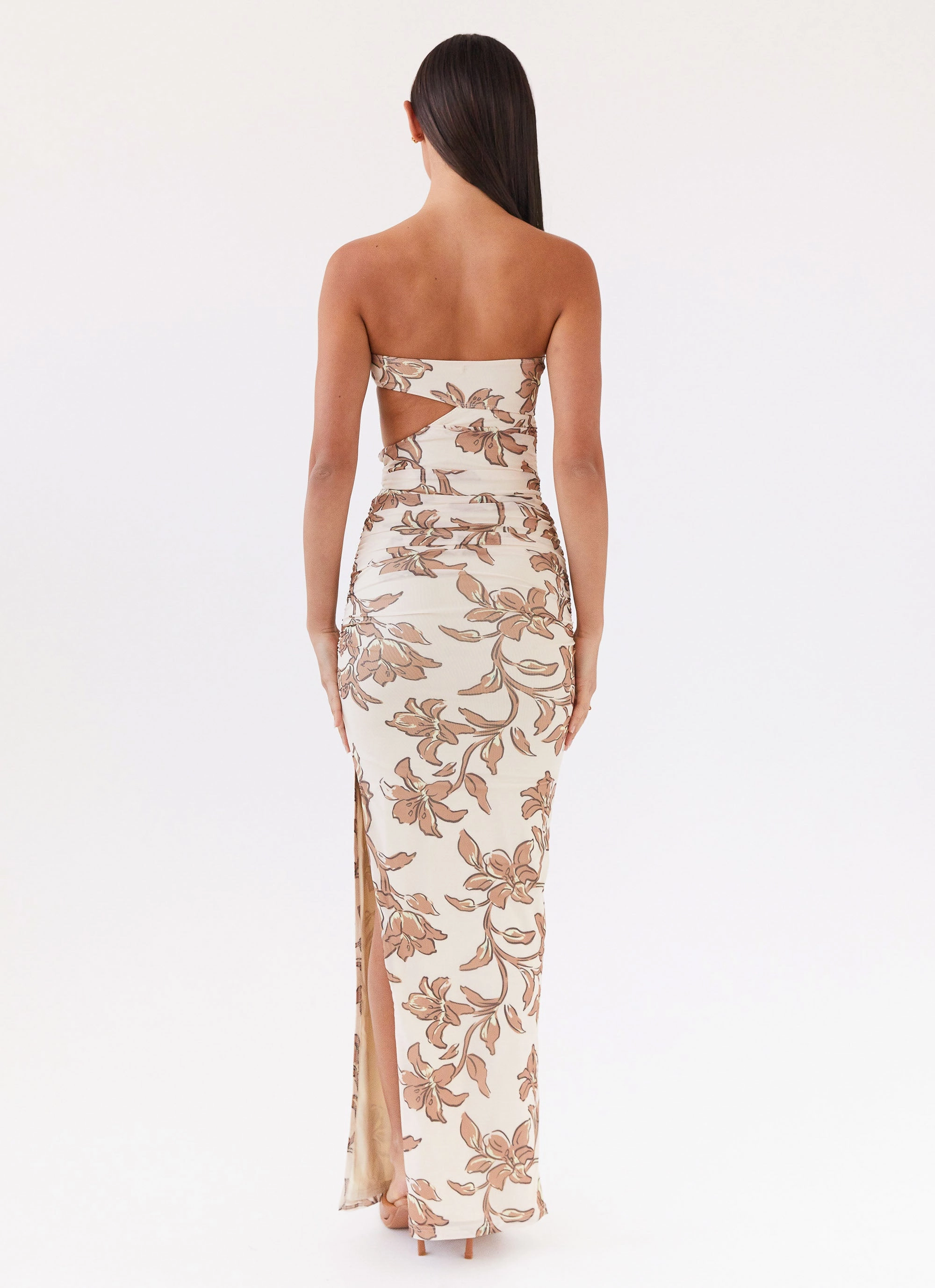 Into Pieces Mesh Maxi Dress - Hazel Bloom Art Spirit Elegant Simplicity