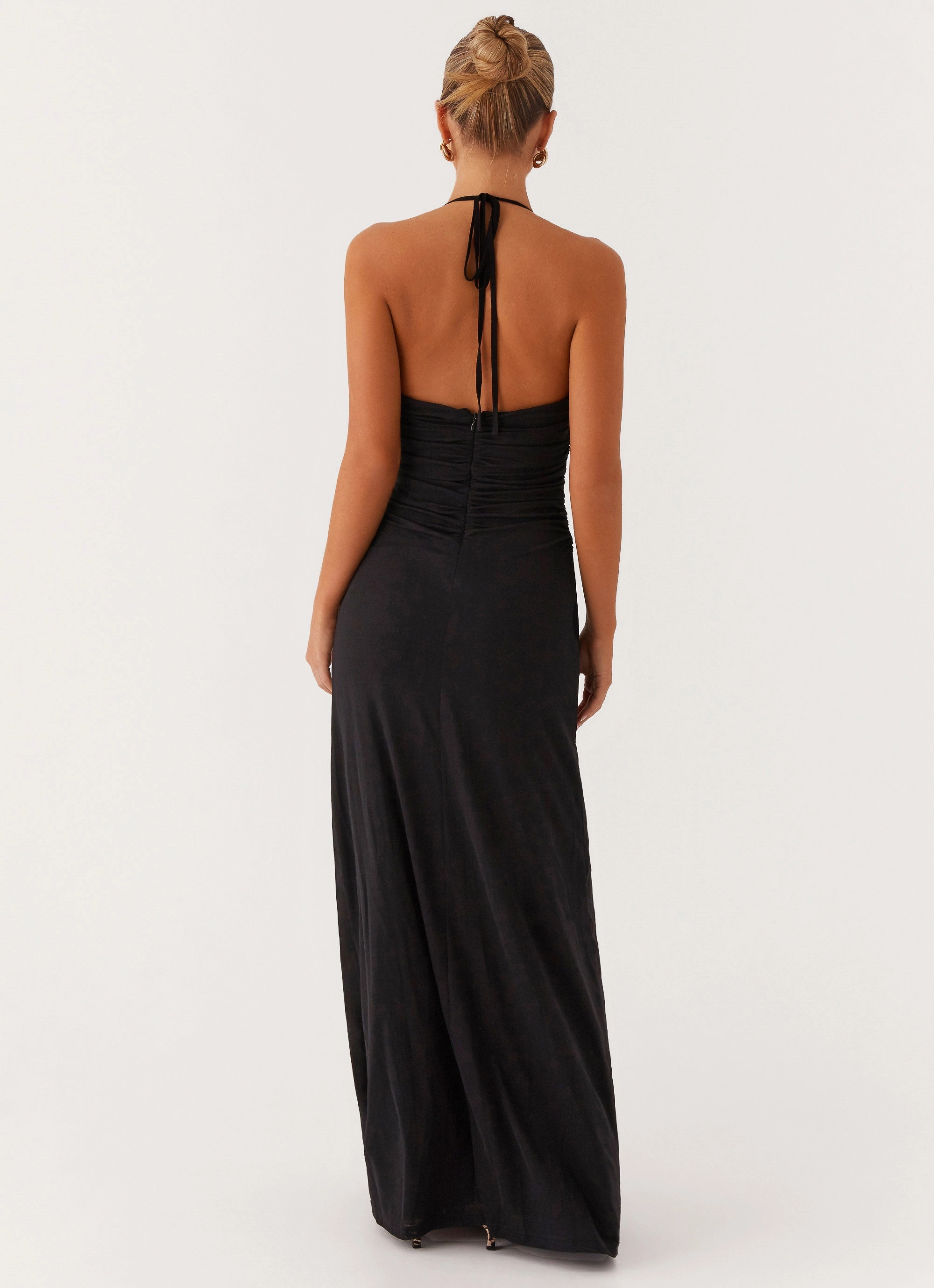 Kansas Maxi Dress - Black Bloom Soft