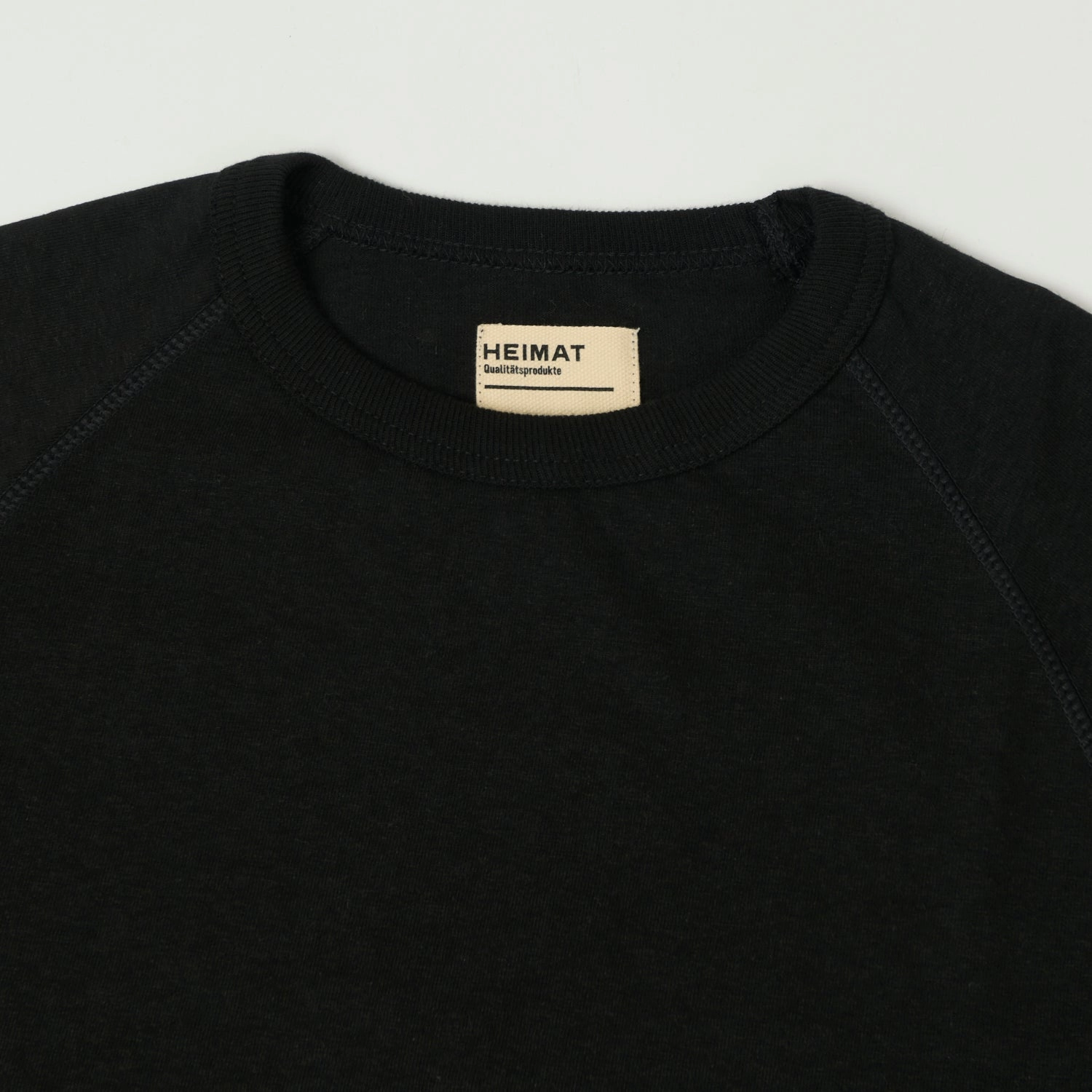 Quality Layer Heimat Cotton Hemp T-Shirt - Black