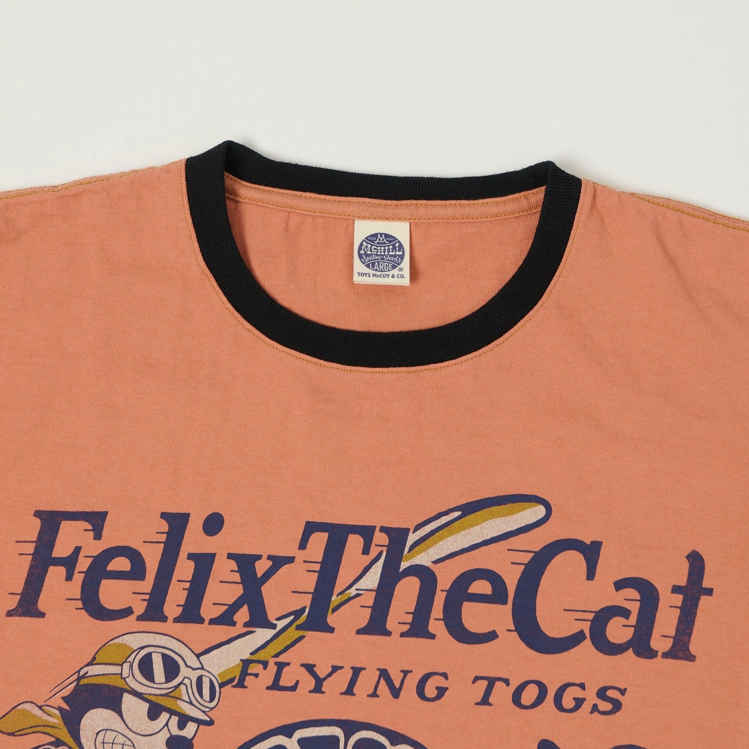 TOYS McCOY Felix The Cat 'Beck' Johnny Ringer T-Shirt - Carrot Active Layering Geometric precision