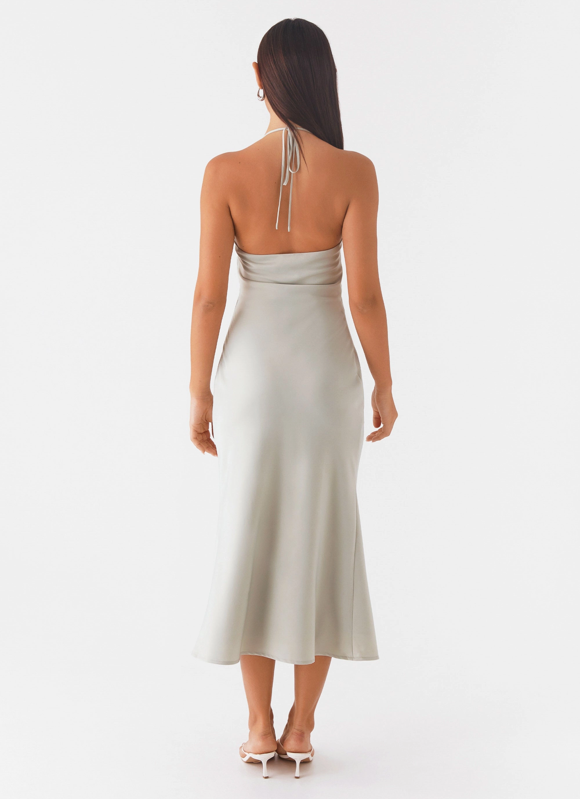 High Note Midi Dress - Sage Street Vibe Villa Light