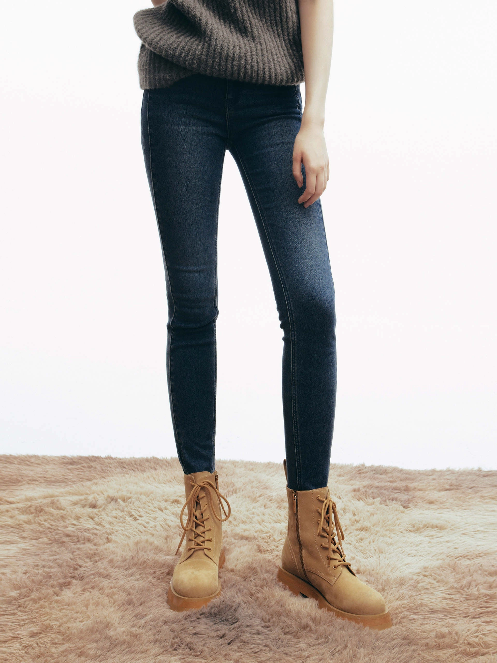 Subtle Look Eco Conscious Denim High Rise Skinny Jeans
