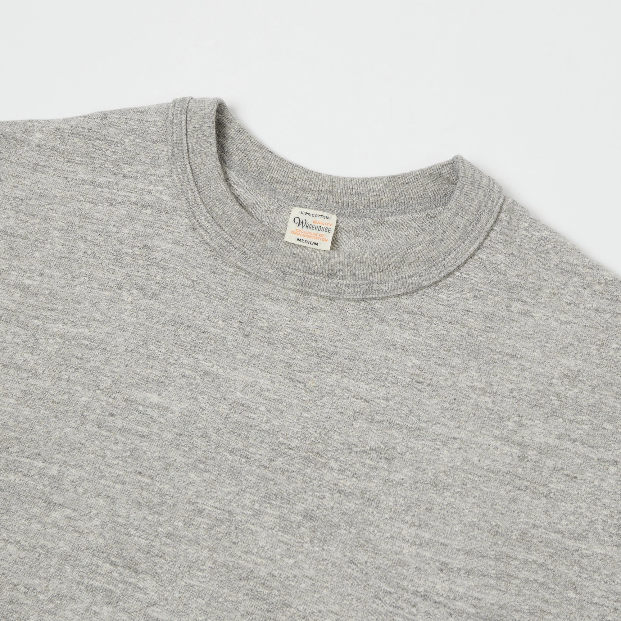 Light Layers warm weather Warehouse & Co 4601 Classic T-Shirt - Heather Grey