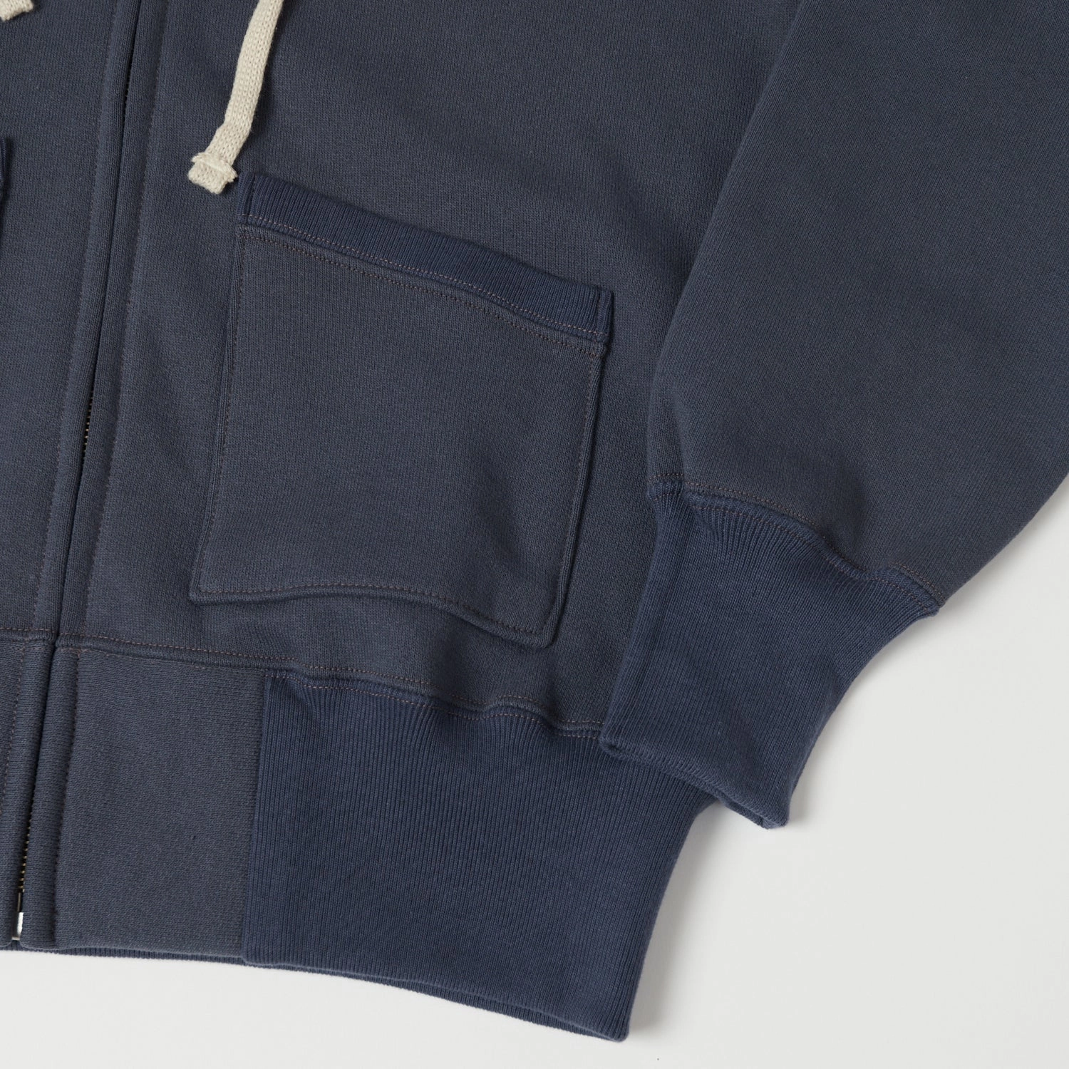 TOYS McCOY 'McHill' Zip Through Hoodie - Navy Grey Trend Focus