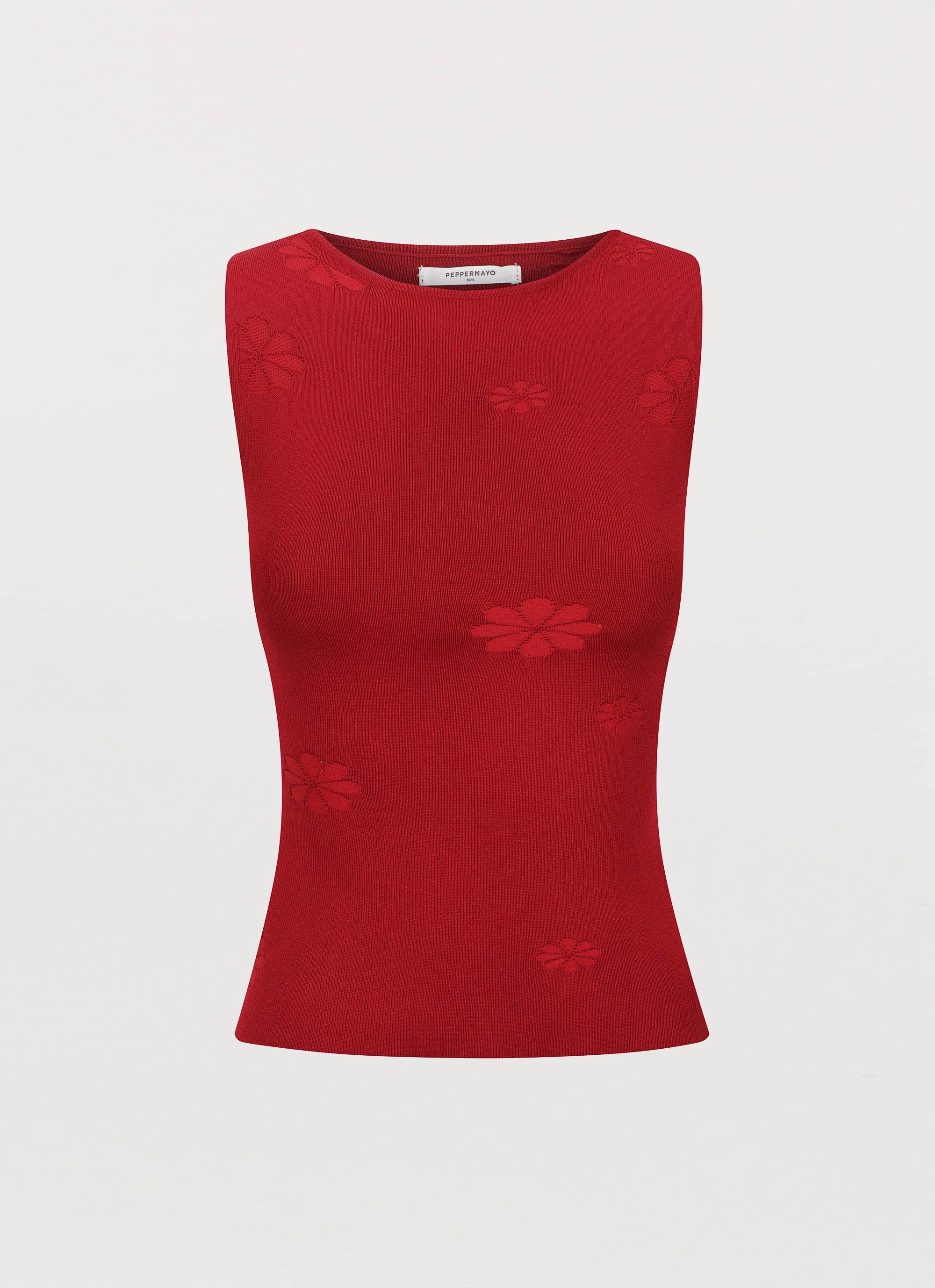 Smart Fit Wear Holly Knit Tank - Rouge Red