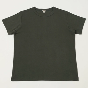 Abstract mystery Seasonal Smart FilMelange 'Filipe' Tee - Charcoal Khaki