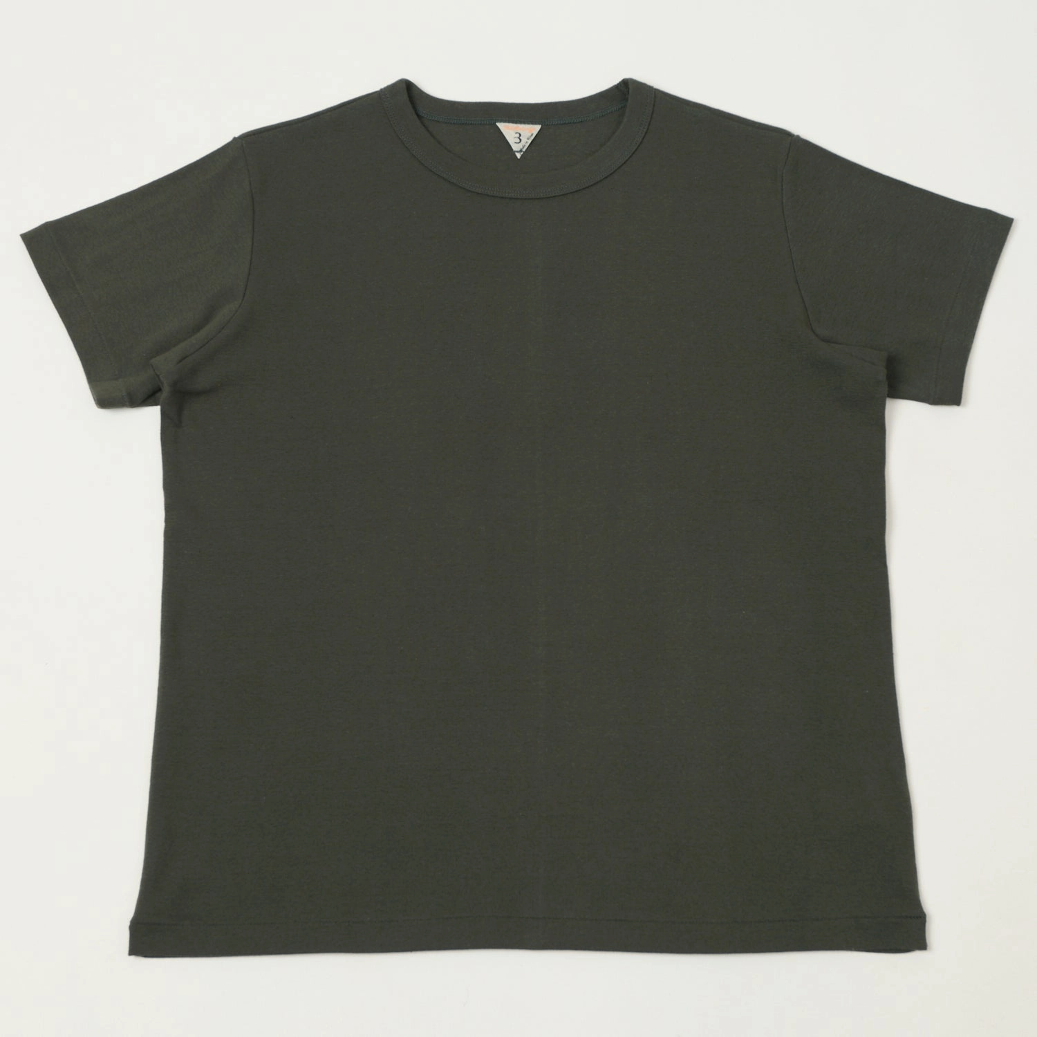 FilMelange 'Filipe' Tee - Charcoal Khaki Breathable Wear Fit Essential Fit