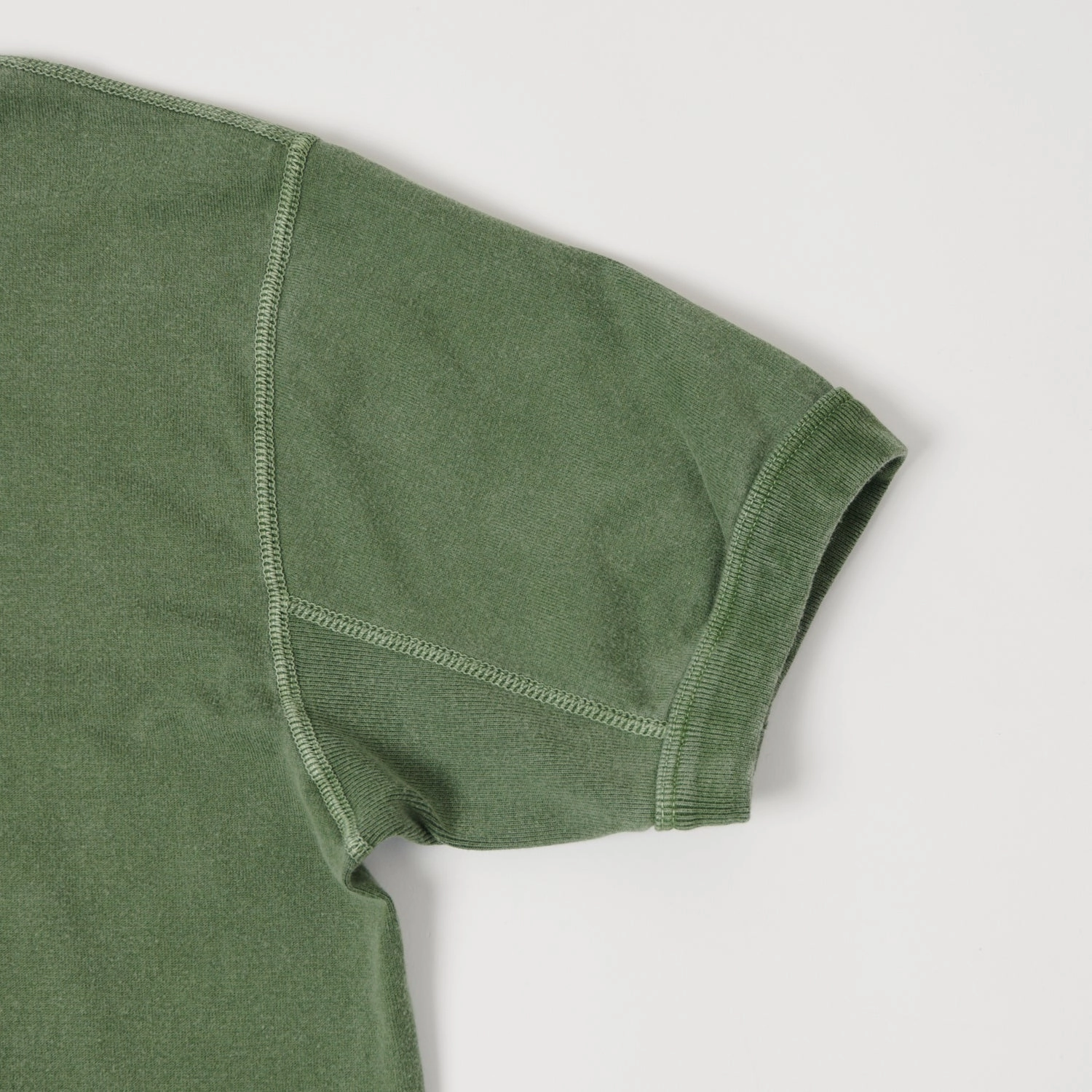 UV protected Full Count 5222 Flat Seam Heavyweight T-Shirt - Evergreen