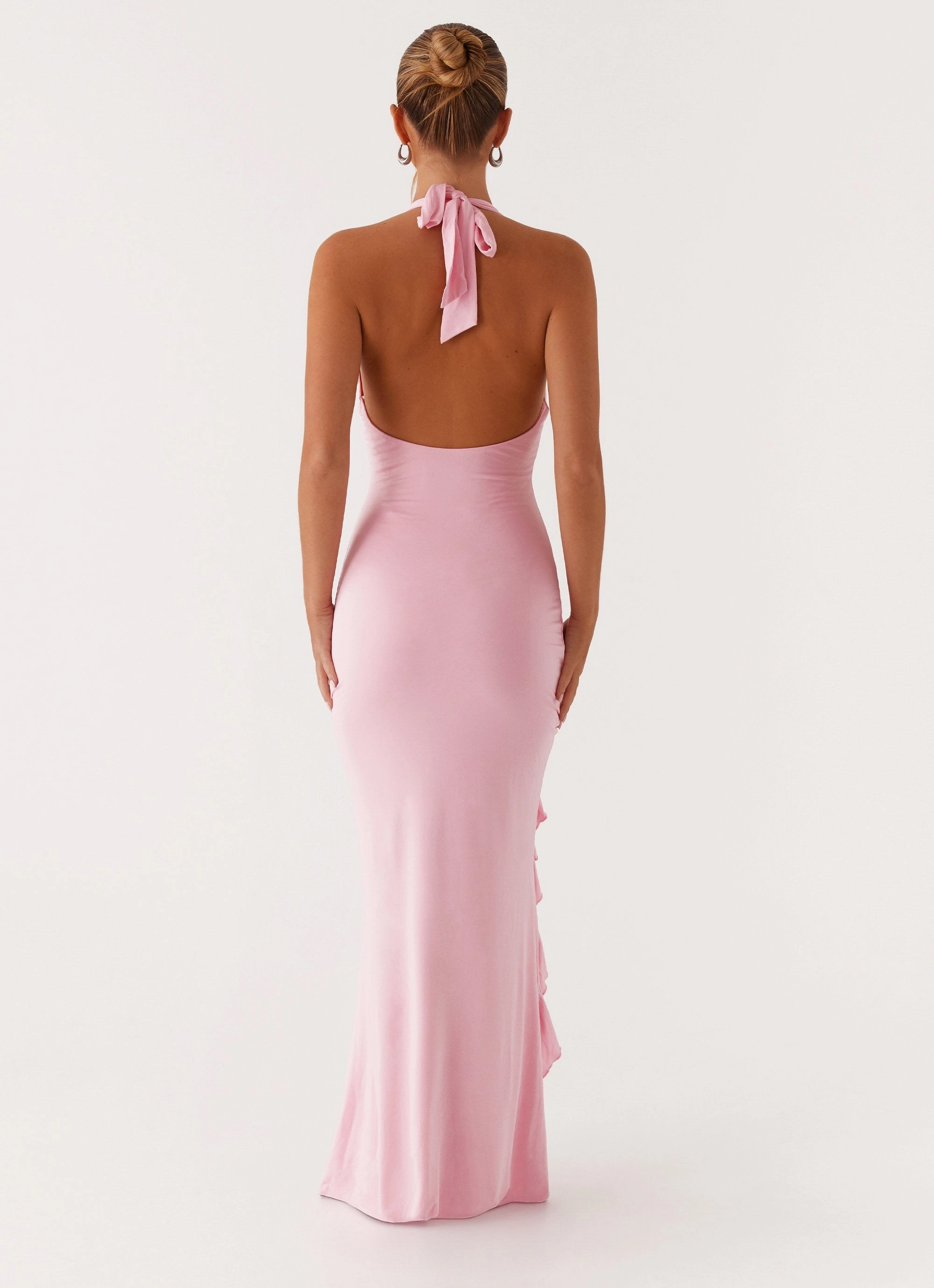 Beach Moment Coral Soft Charmed By You Maxi Dress - Pink