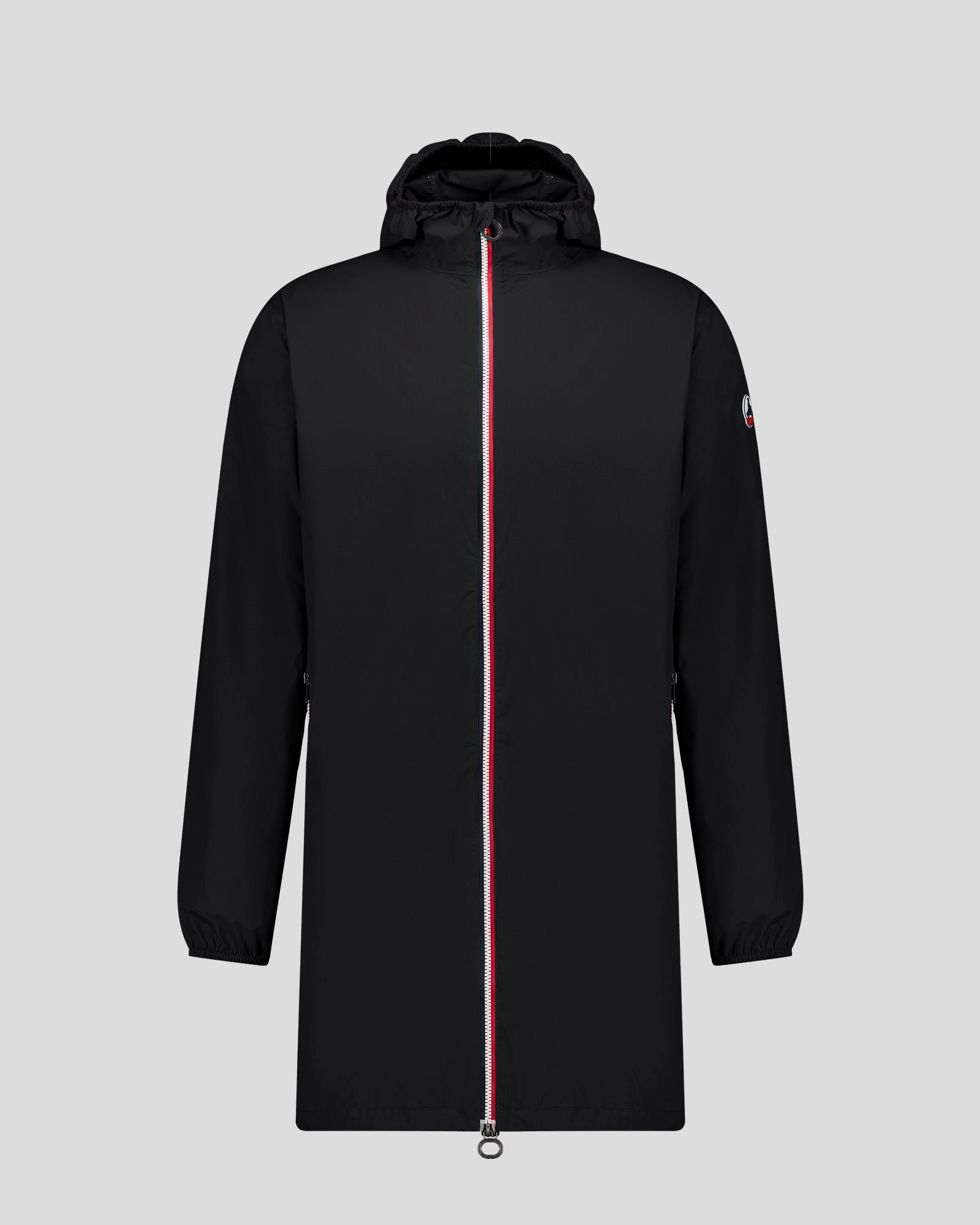 Neutral Street Style Imperm??able long Noir Skye