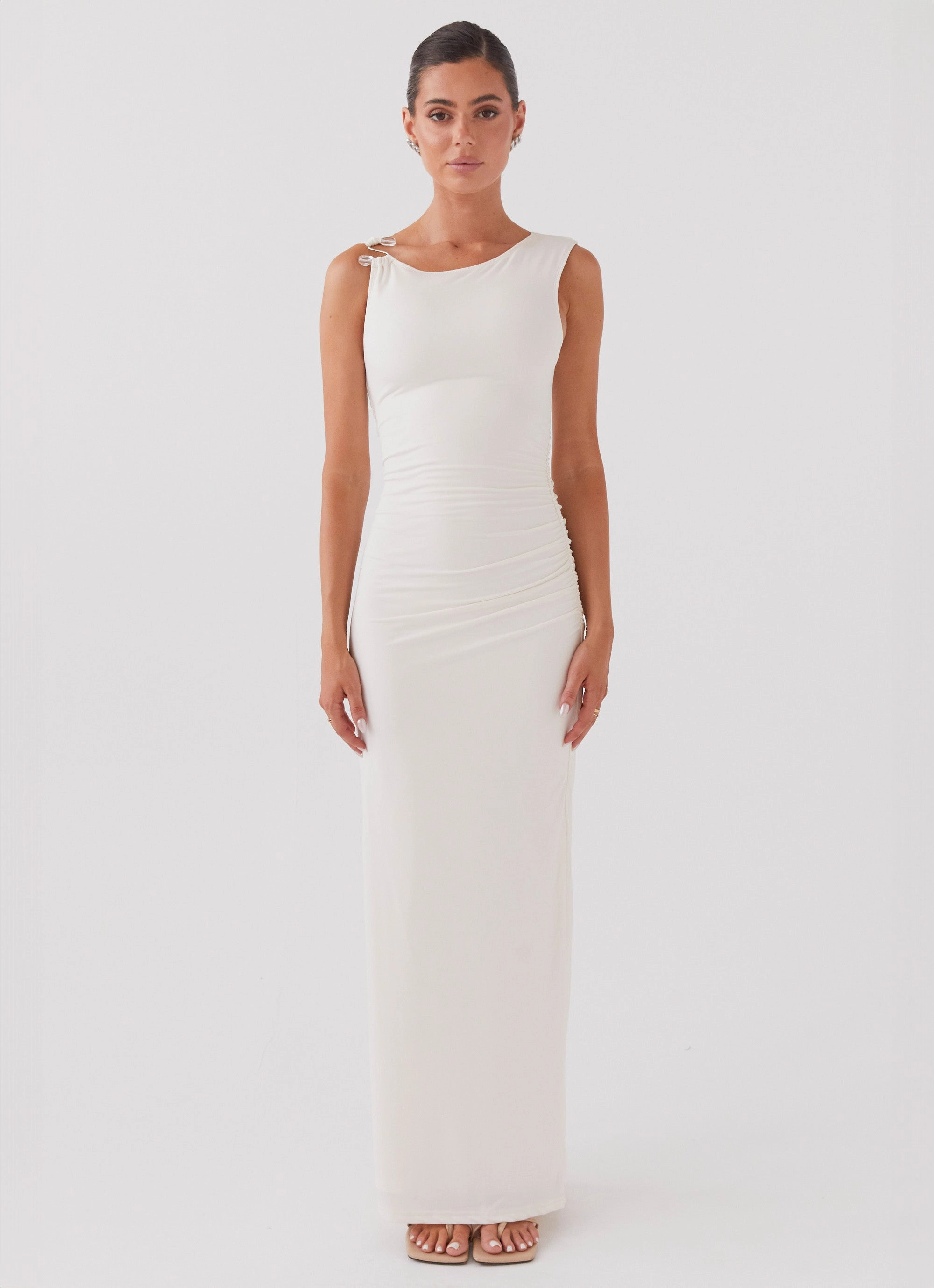 In Bloom Maxi Dress - Ivory Tailored Piece