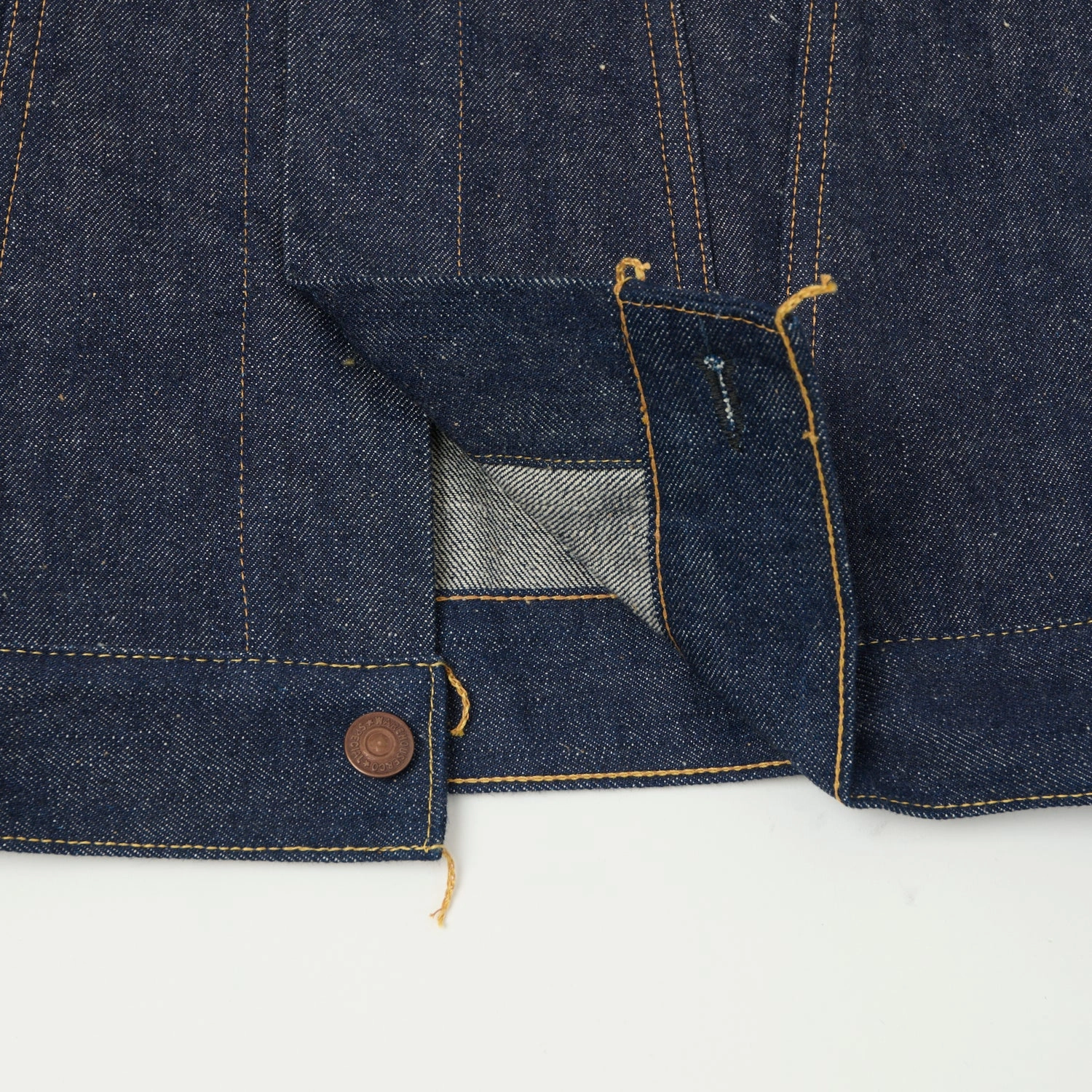 Warehouse & Co 2004XX Type III Denim Jacket - Raw Eco Friendly Material Winter Coat