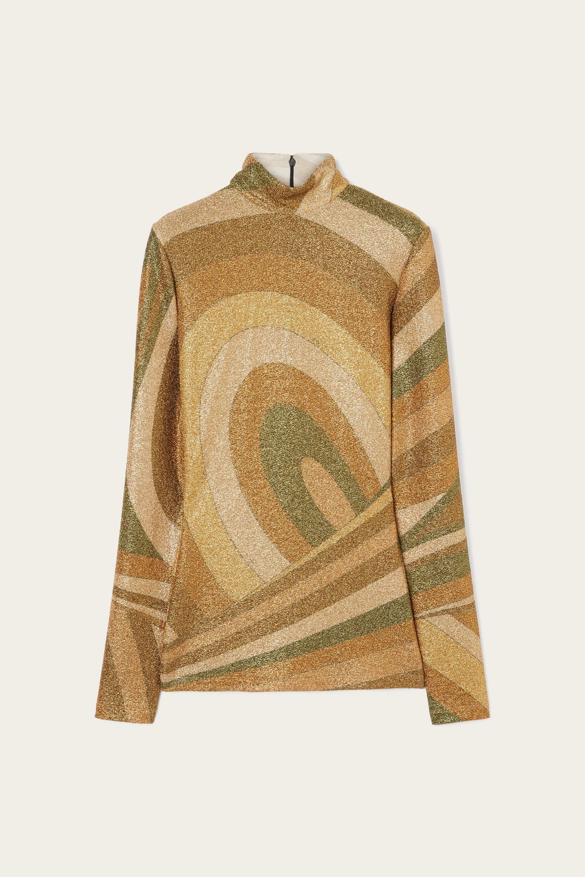 Iride Print Lam?? Jersey Top Breathable back panel Plus size option