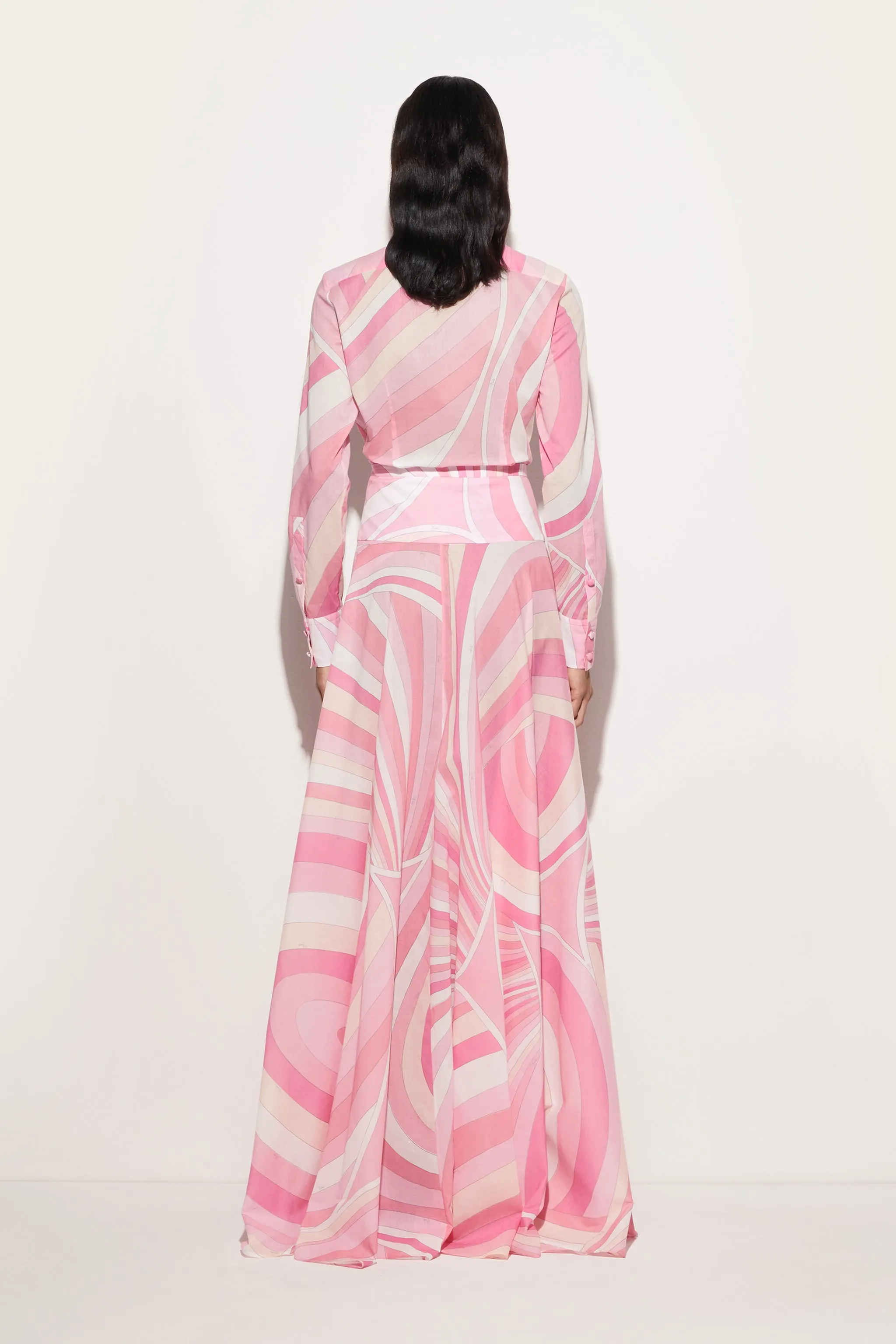 Iride Print Lightweight Cotton Shirt Local Favorite