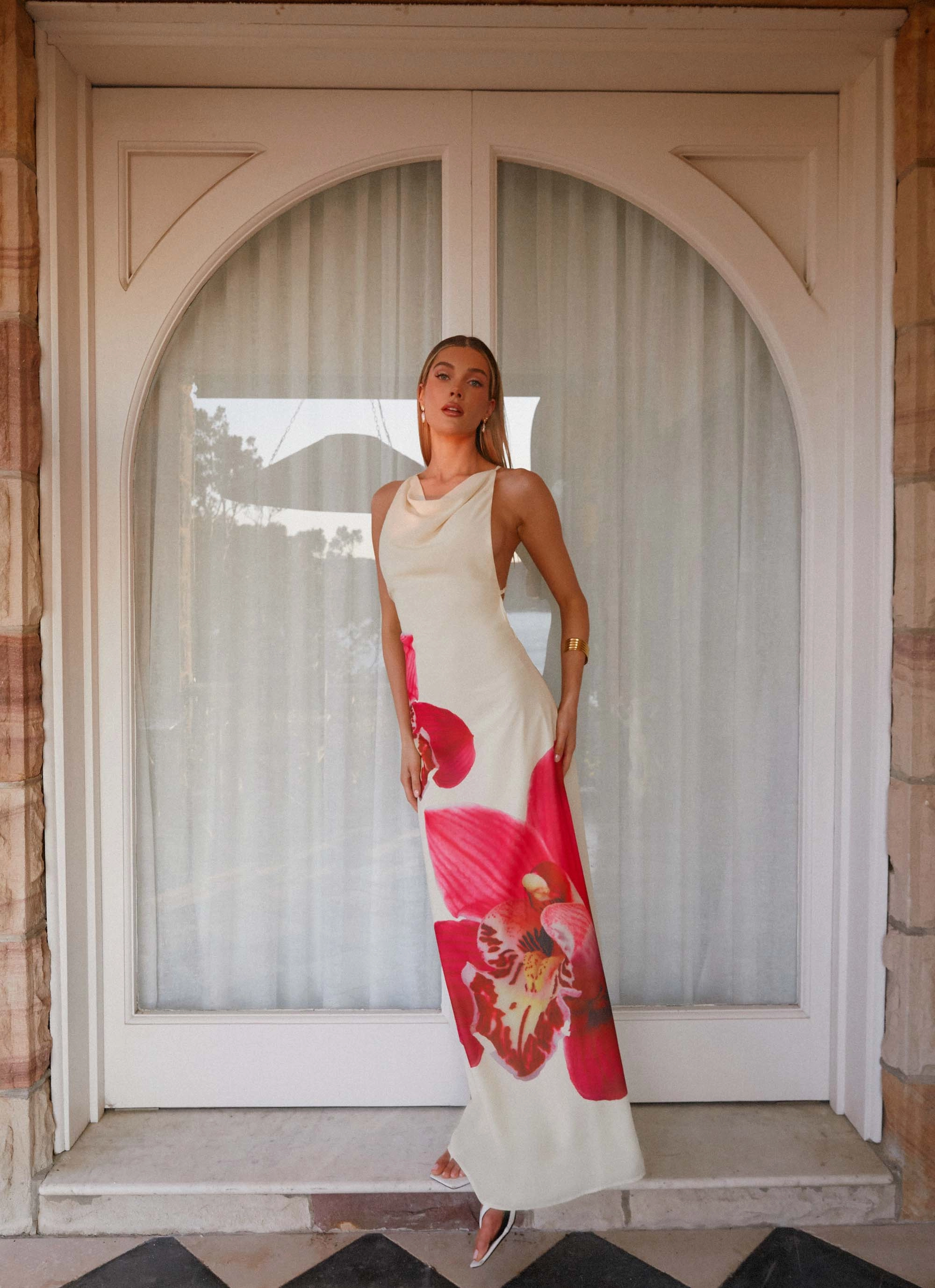 Flattering Shape Wear Island Girl Maxi Dress - Yellow