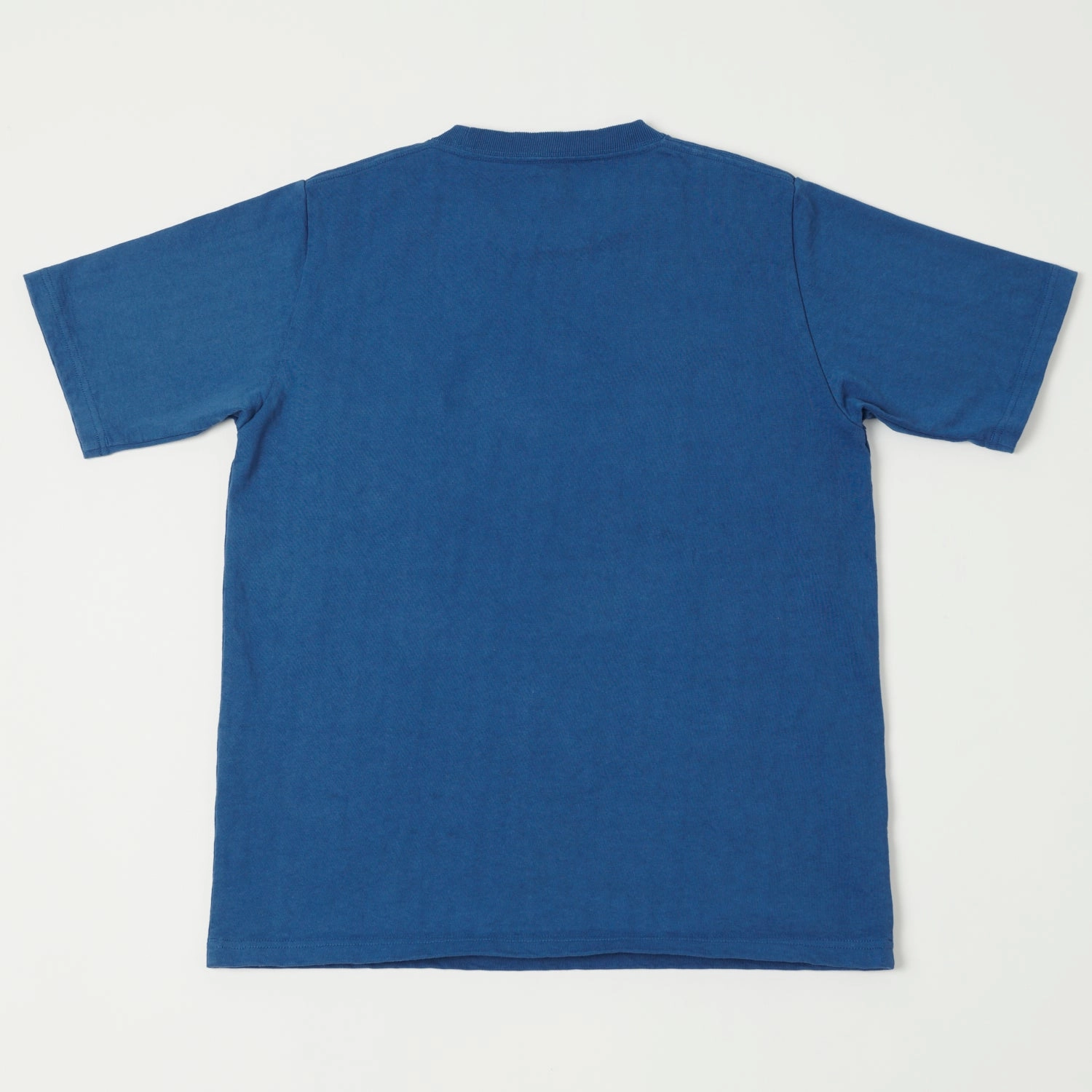 Jackman Dotsume Pocket T-Shirt - Horizon Blue Low Impact Dye