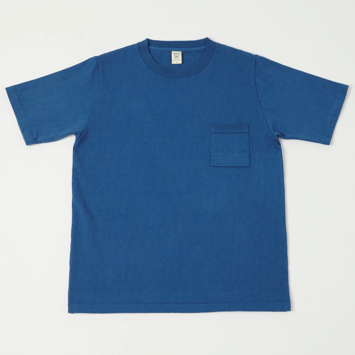 Jackman Dotsume Pocket T-Shirt - Horizon Blue Performance Fit Wear