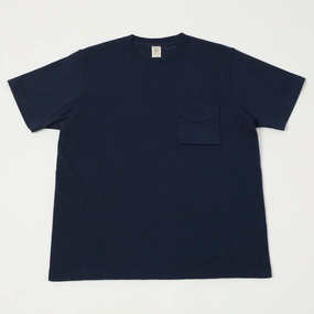 Comfy Wardrobe Jackman Dotsume Pocket T-Shirt - Navy