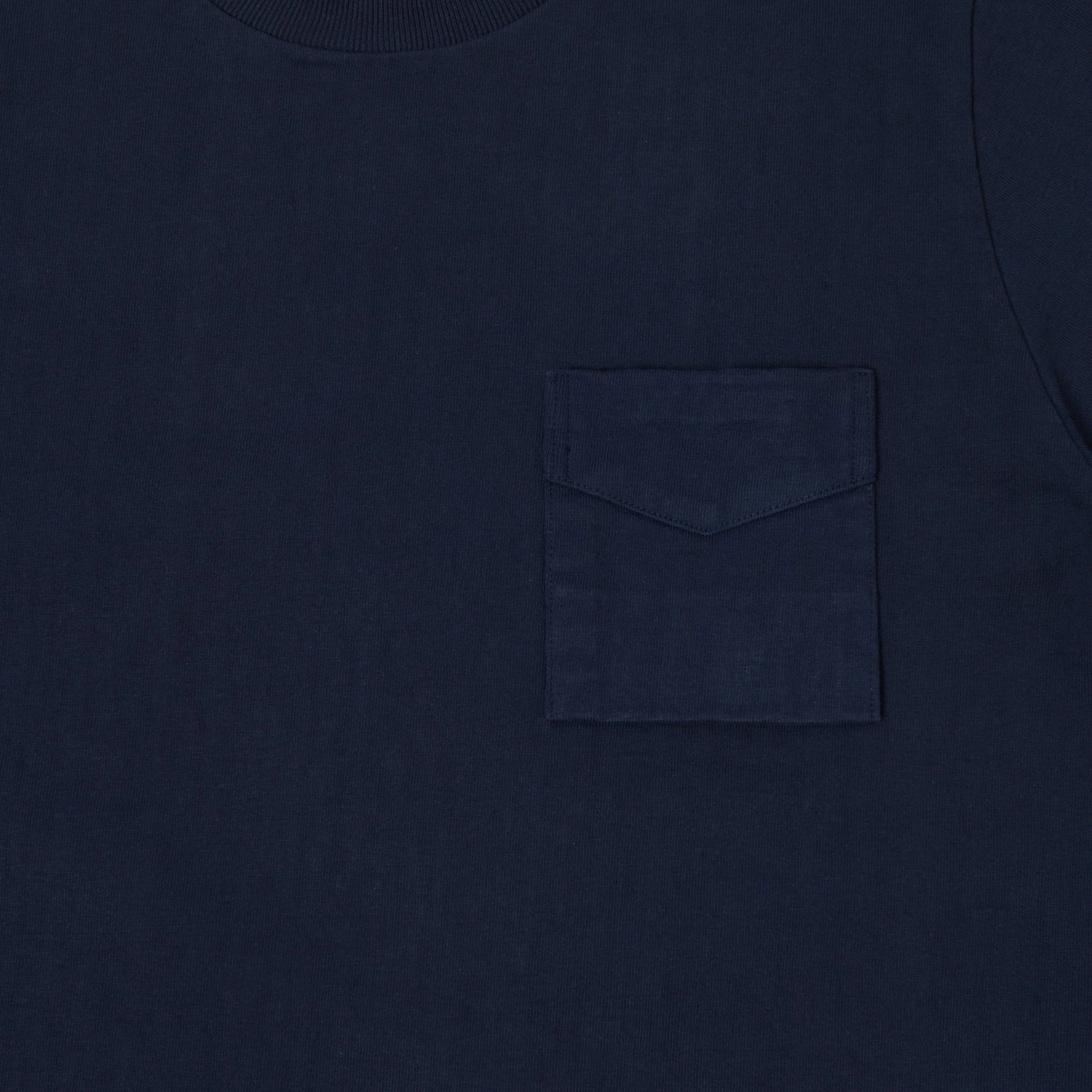 Jackman Dotsume Pocket T-Shirt - Navy Active Style Trend Non Irritating Tags
