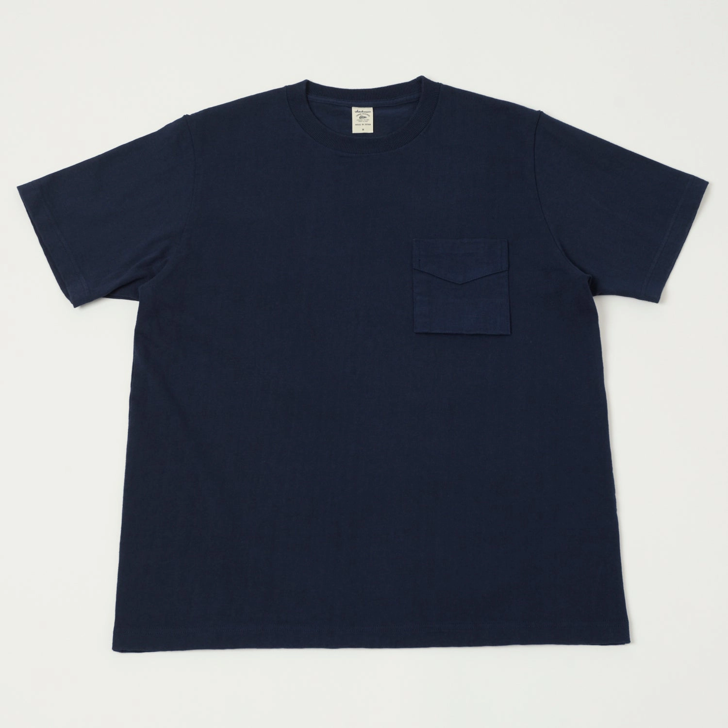Comfy Wardrobe Jackman Dotsume Pocket T-Shirt - Navy