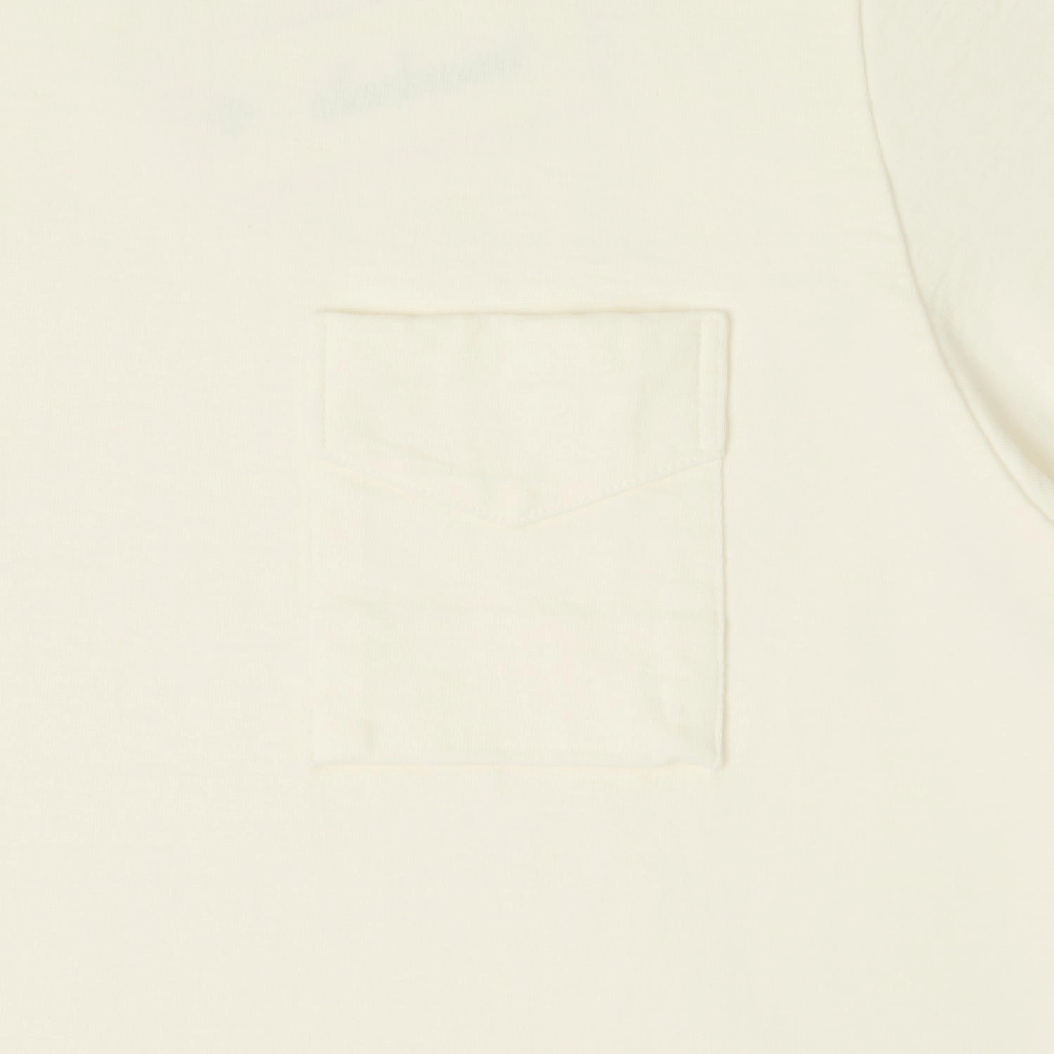 Running Gear Pastel color Jackman Dotsume Pocket T-Shirt - Off White