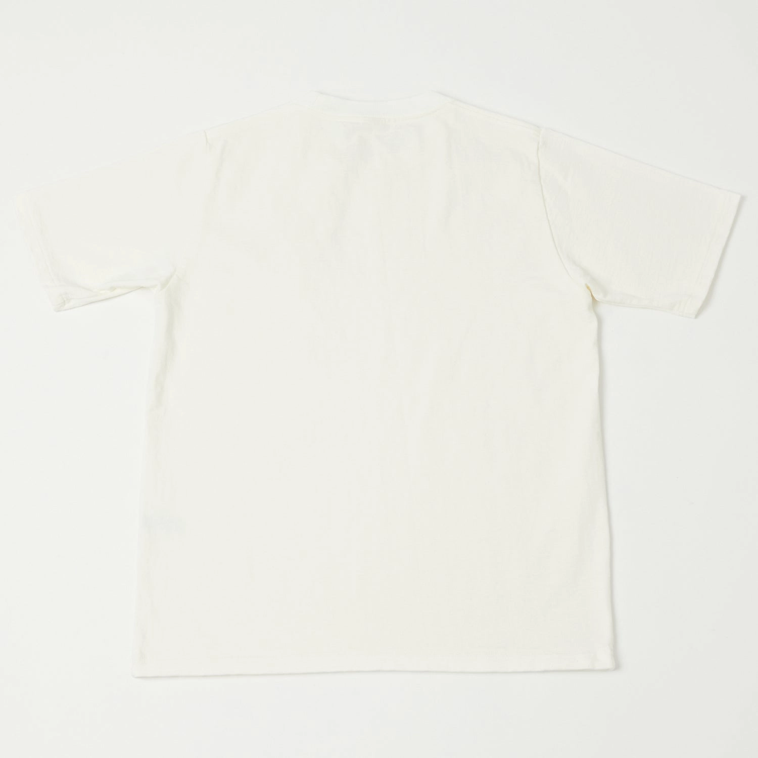 Vibrant Colors Thermal Regulation Layer Jackman Dotsume Pocket T-Shirt - Off White