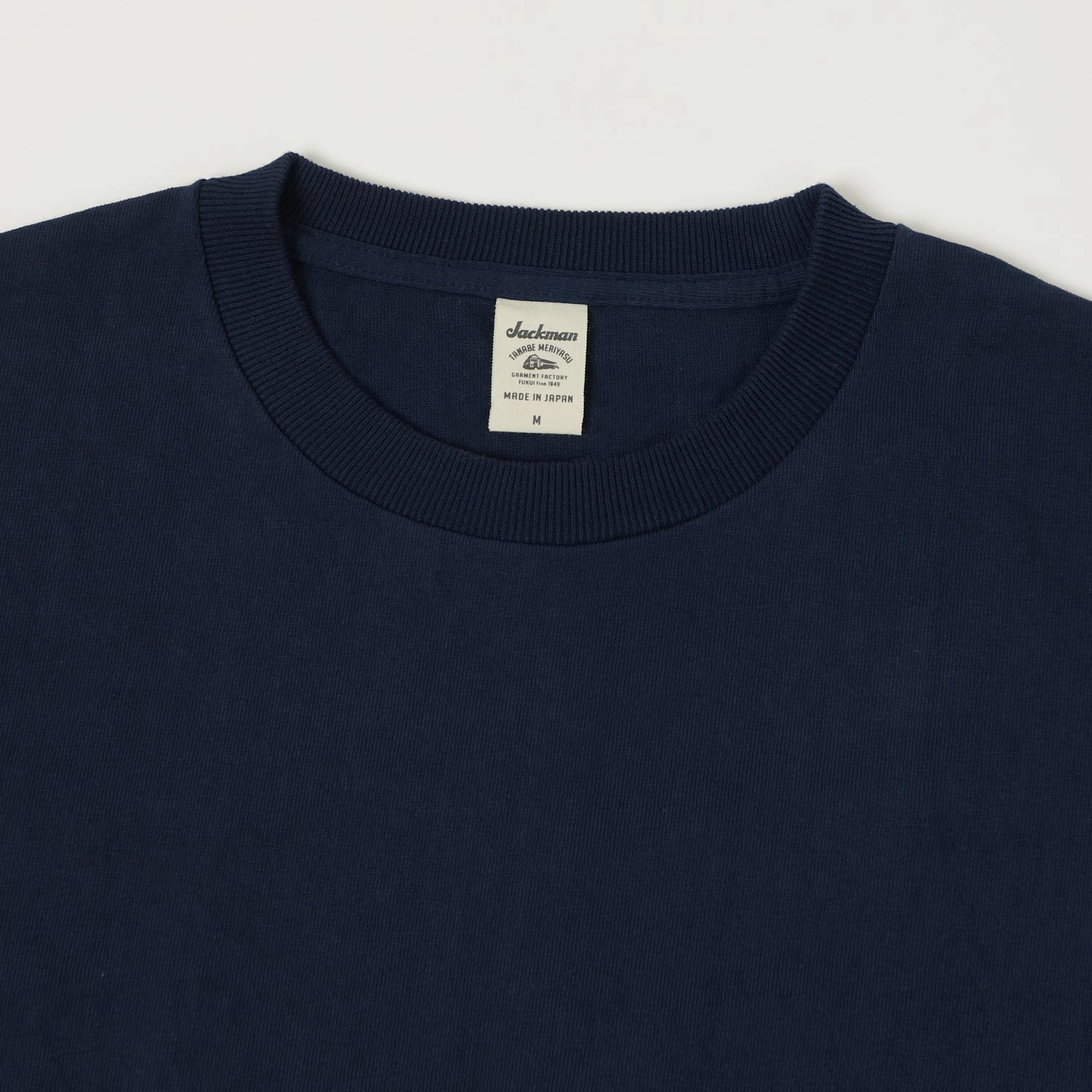 Jackman Dotsume T-Shirt - Navy Autumn Wear