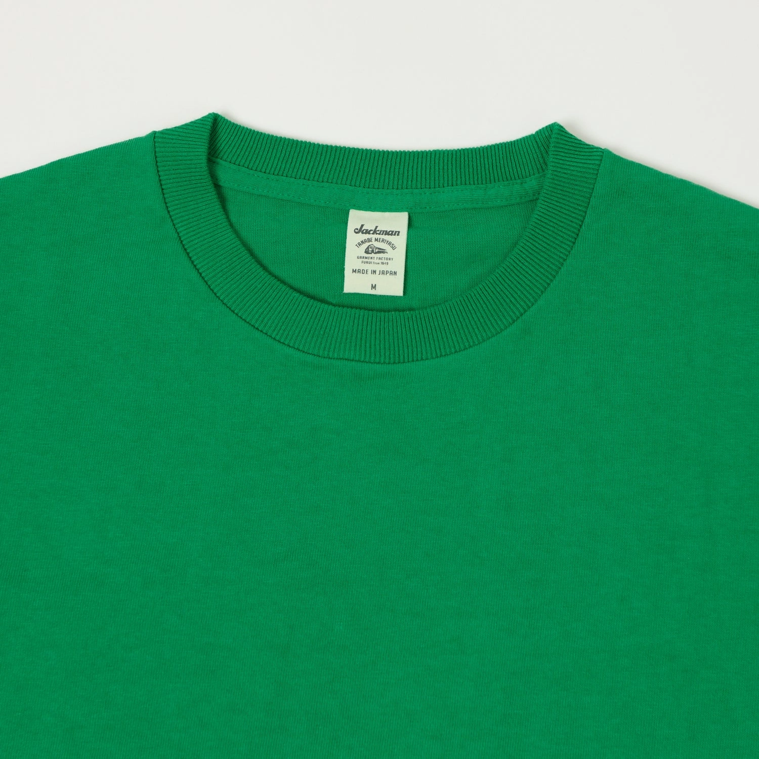 Jackman Dotsume T-Shirt - True Green Stretchable