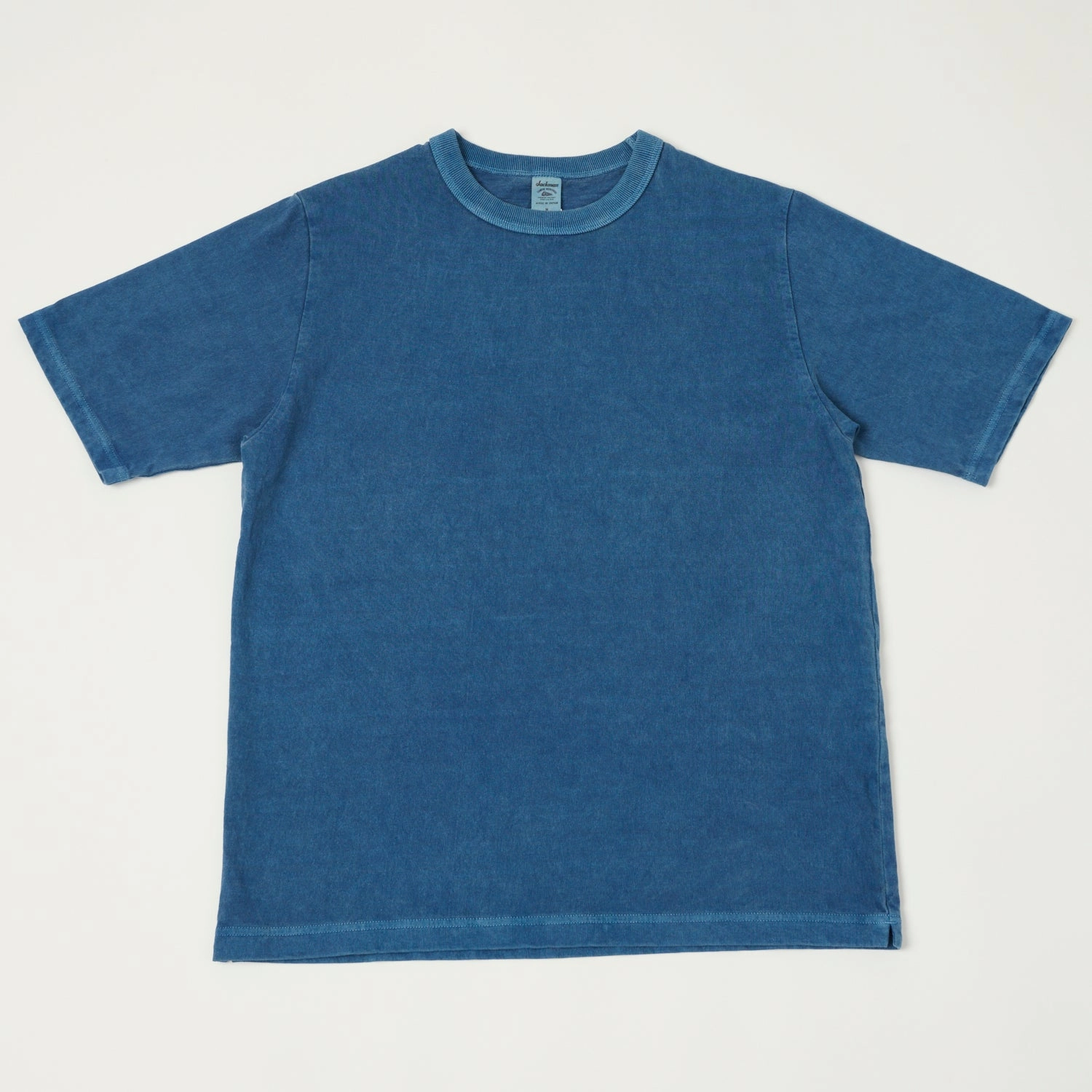 Eye-Catching Jackman Lead-Off T-Shirt - Fade Blue