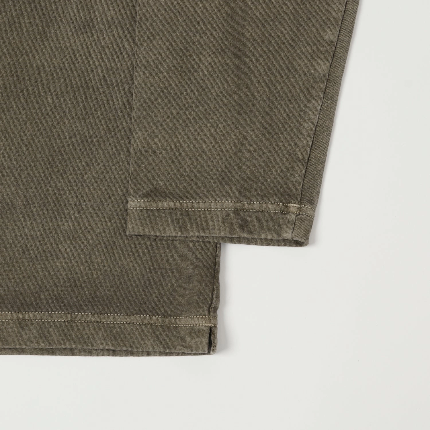 Jackman Long Sleeve Henley - Fade Sepia Soft Waistband Classic Comfort Style