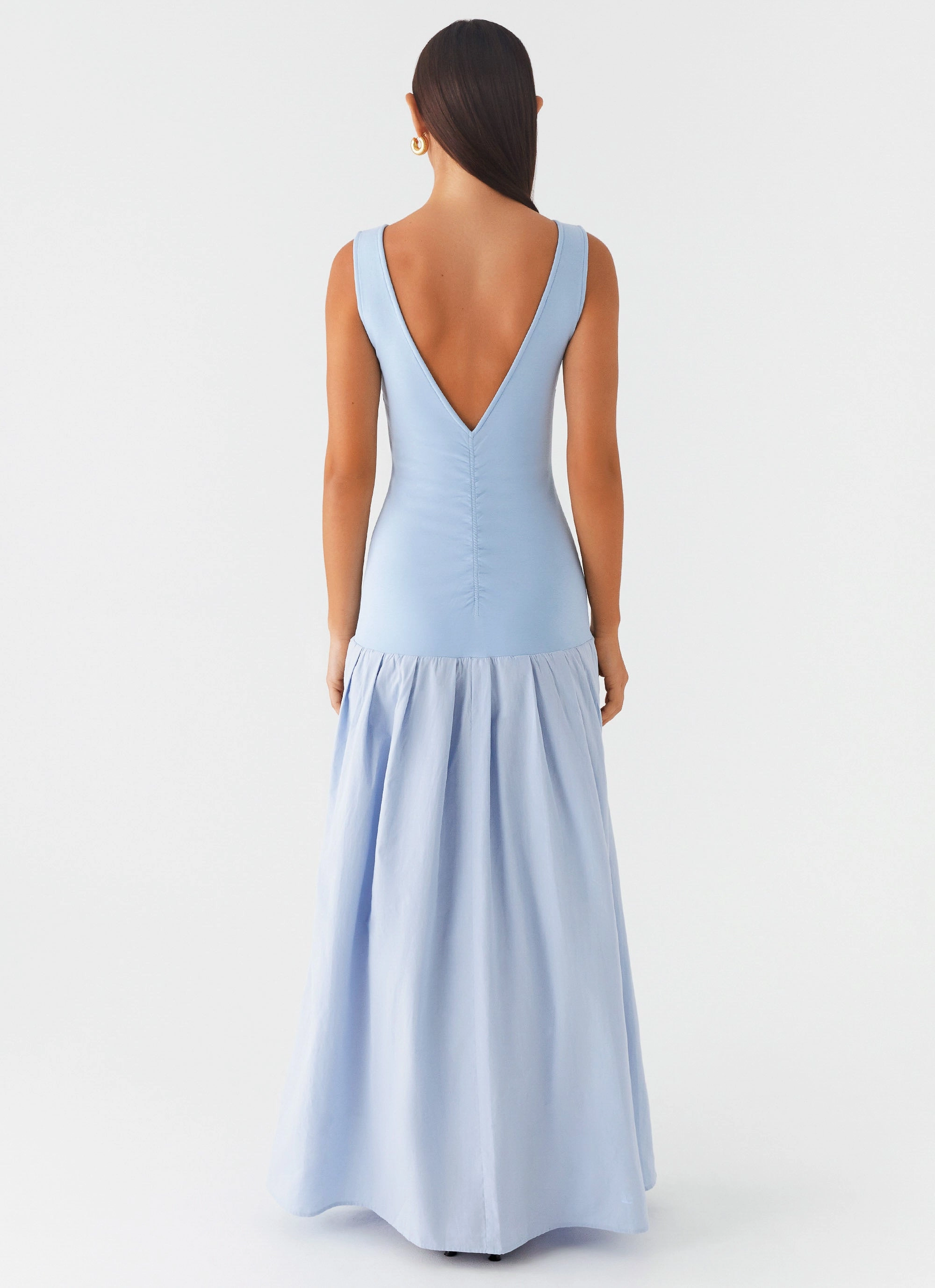 Jaxon Maxi Dress - Blue Work Ease